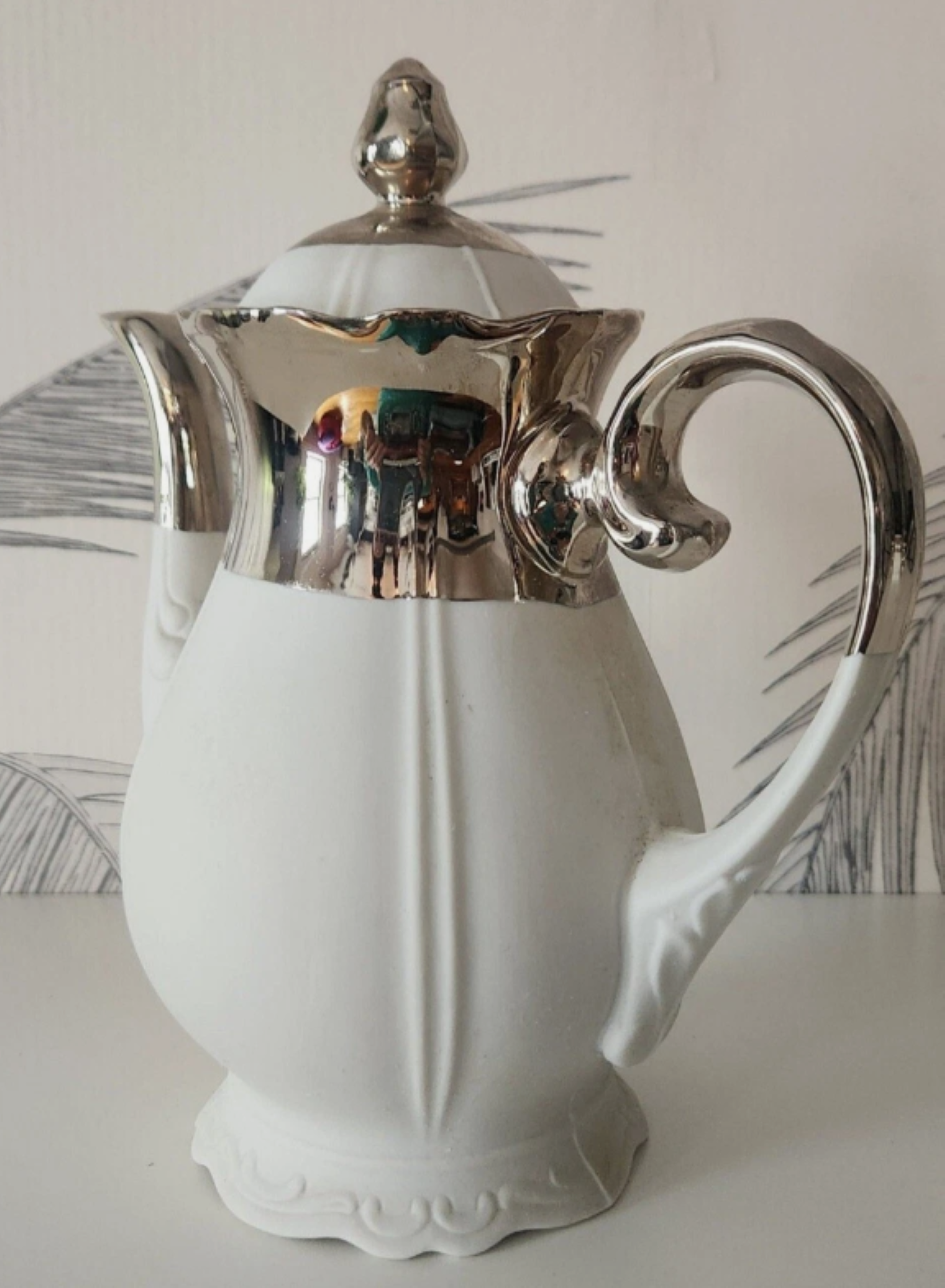 Coffee Pot, Creamer, and Sugar Bowl set by Reichenbach 3.png