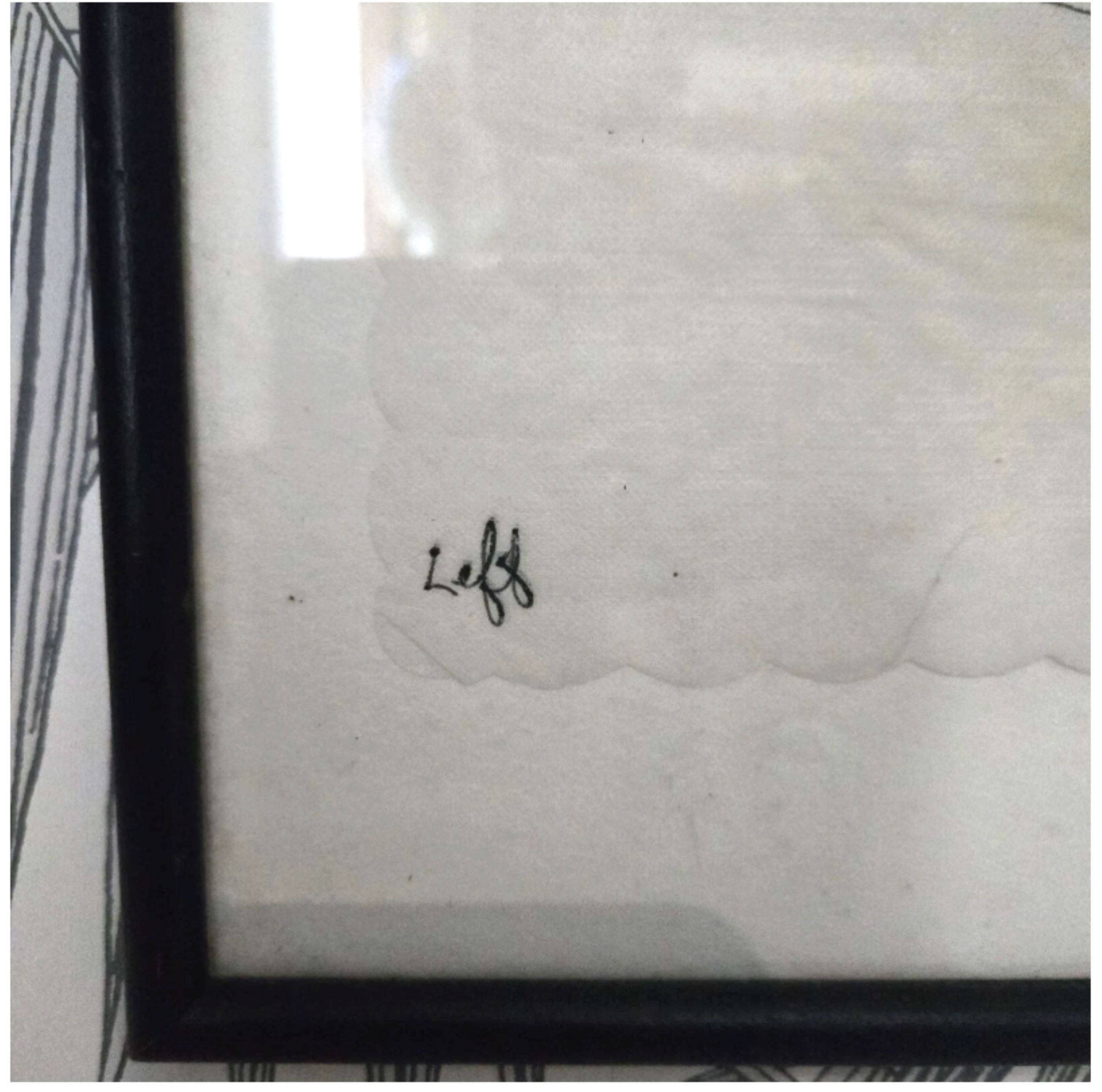 Salvador Dali, Original Napkin Drawings (Ink) 7.png