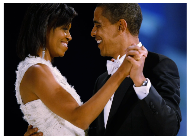 Michelle and Barack Obama