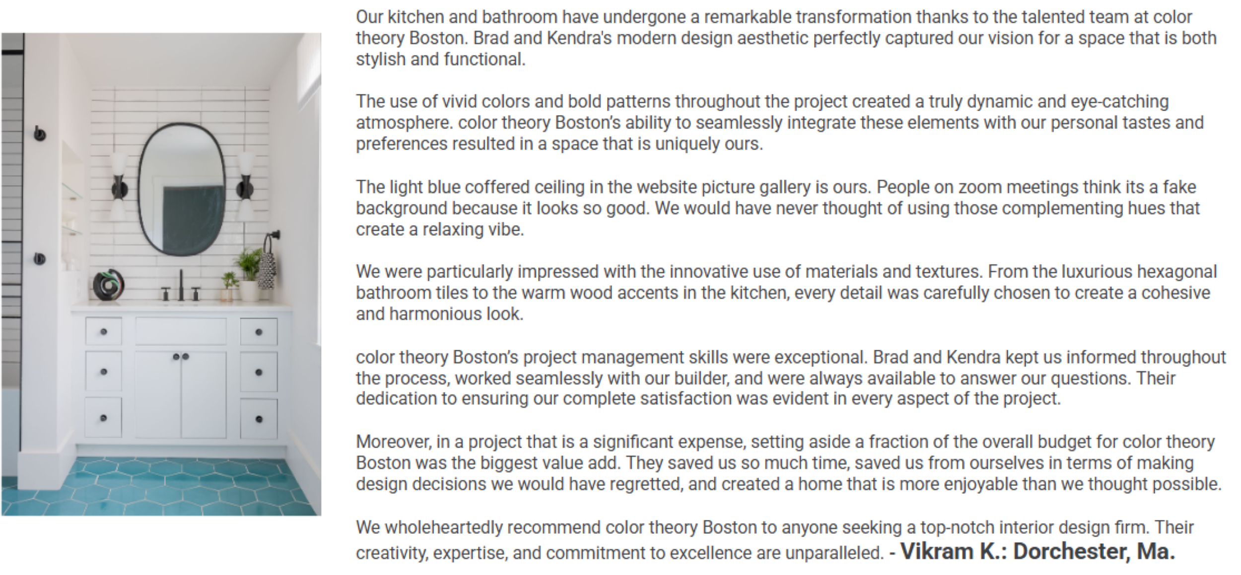 Boston Interior Designer Bathroom Renovation Dorchester Ma