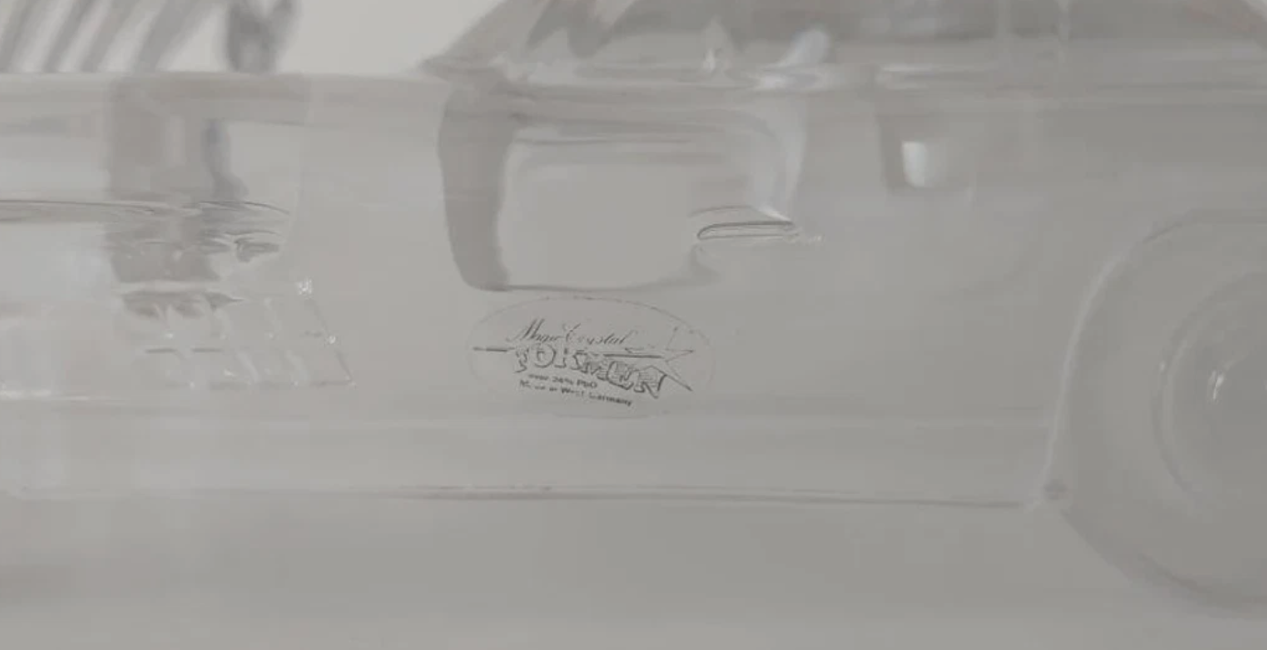 Mercedes Benz 300SL, Vintage Crystal Sculpture, West Germany, Formen 3.png