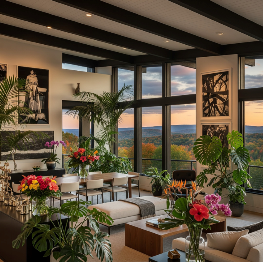 Boston, Ma. Interior Plant Styling, Interior Designer