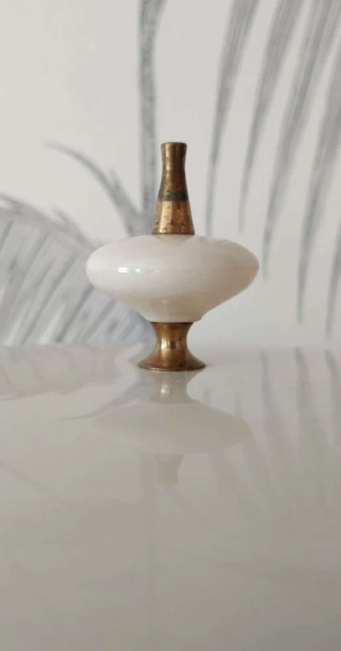 Vintage Casserole Dish, Terrine Dish, Ivory and Pink, circa 50's 6.png