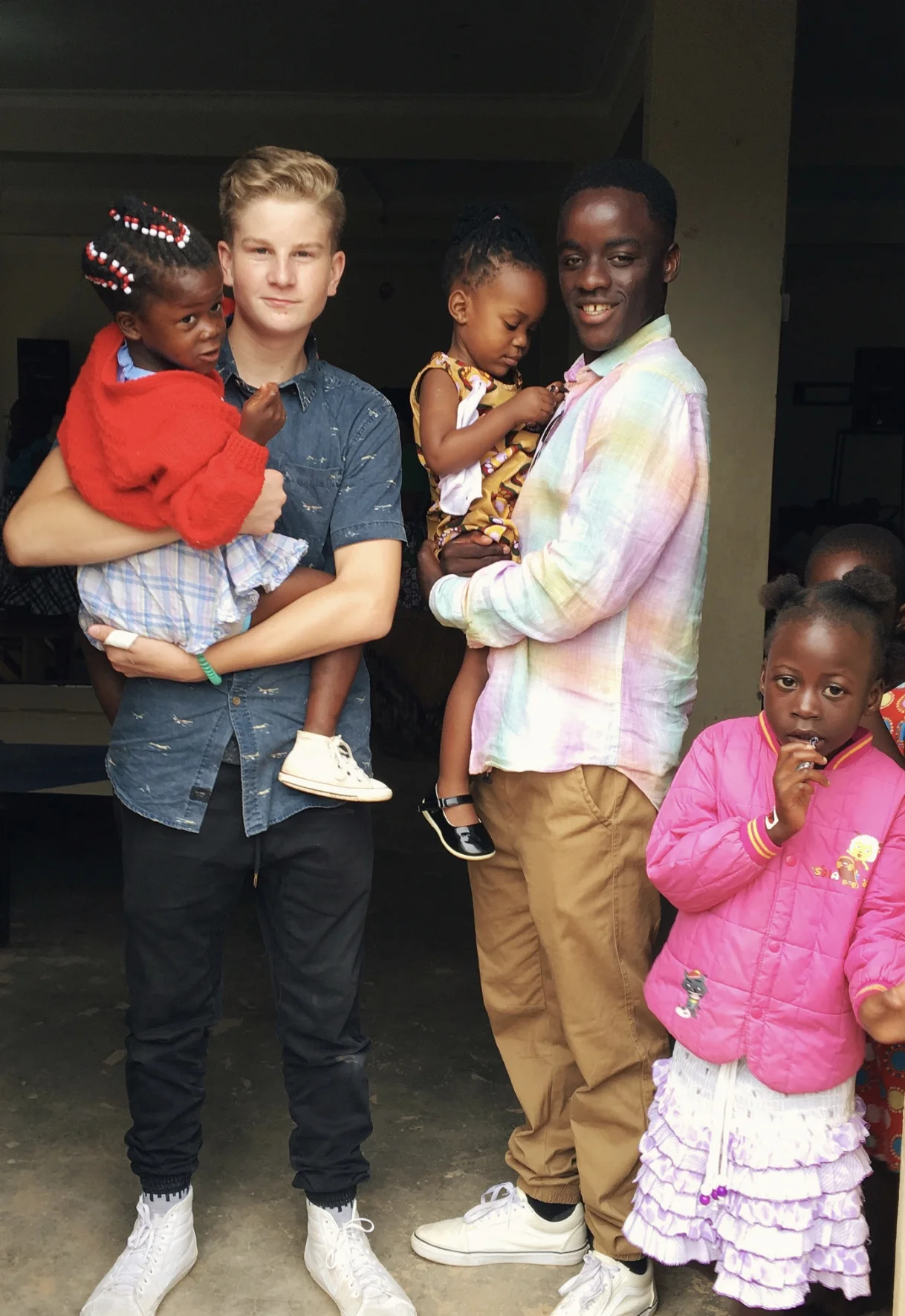 Joe visited a Ugandan orphanage for his documentary From the Land of In-Between.