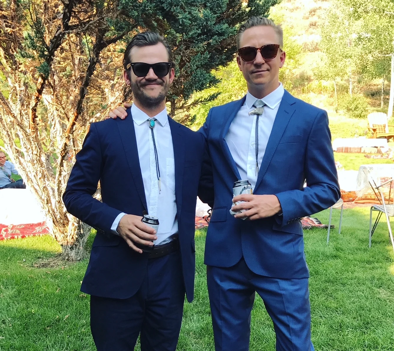 Burdge’s sons, Reed, left, and Hayden, right are both Malibu High School graduates.