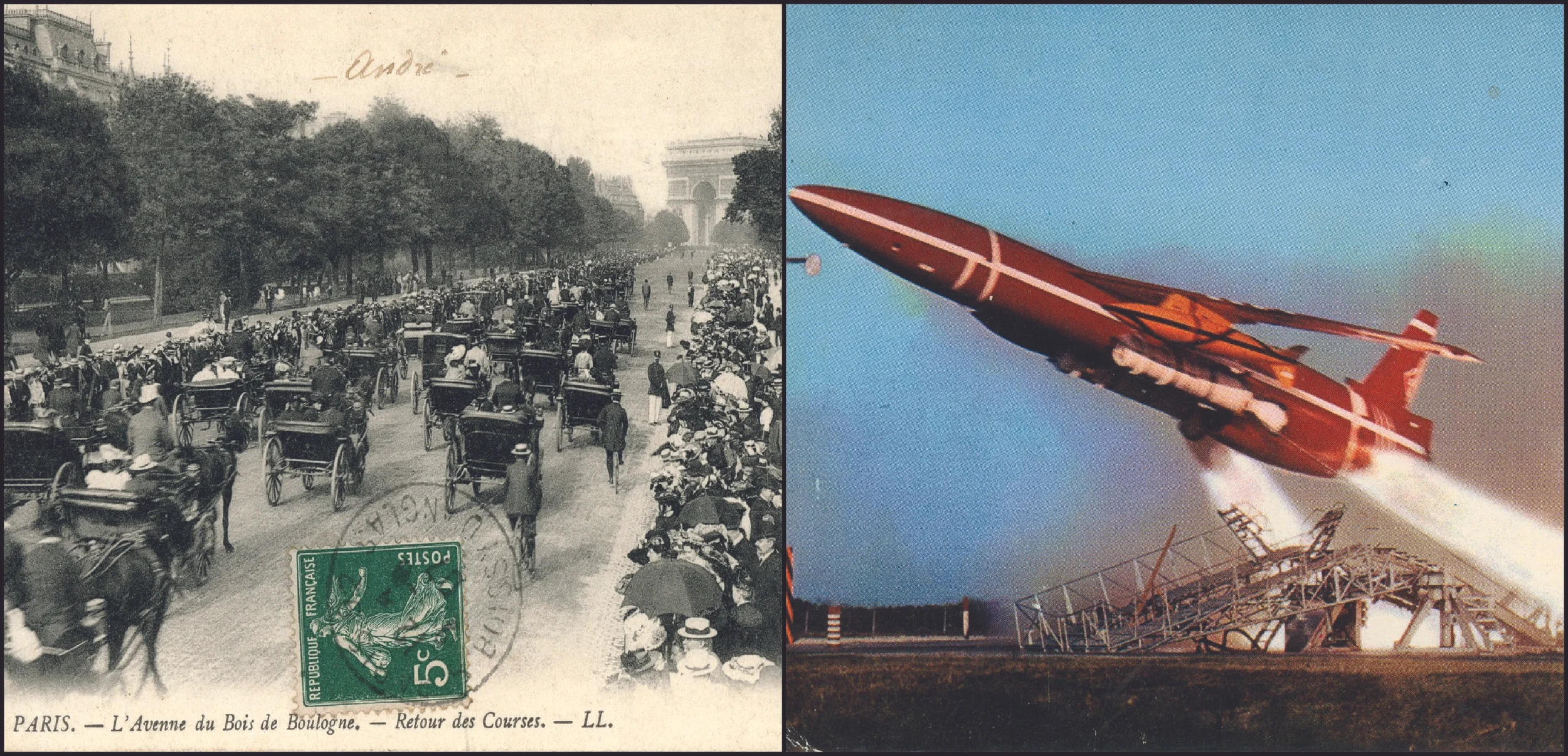 Wasn't the 20th century great? We started with steam ships and horse-drawn carriages and ended with rockets and computers. Postcards documented all of it.