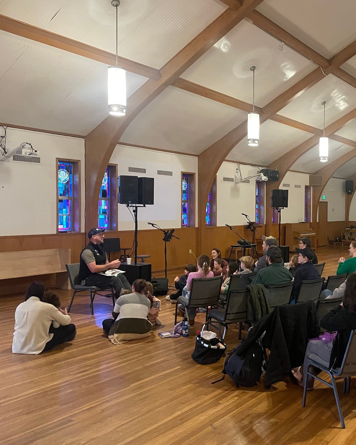 This Sunday is the 4th Sunday of the month. There will be no big kids class and all kids will start service in the sanctuary for singing and a story! See you Sunday!