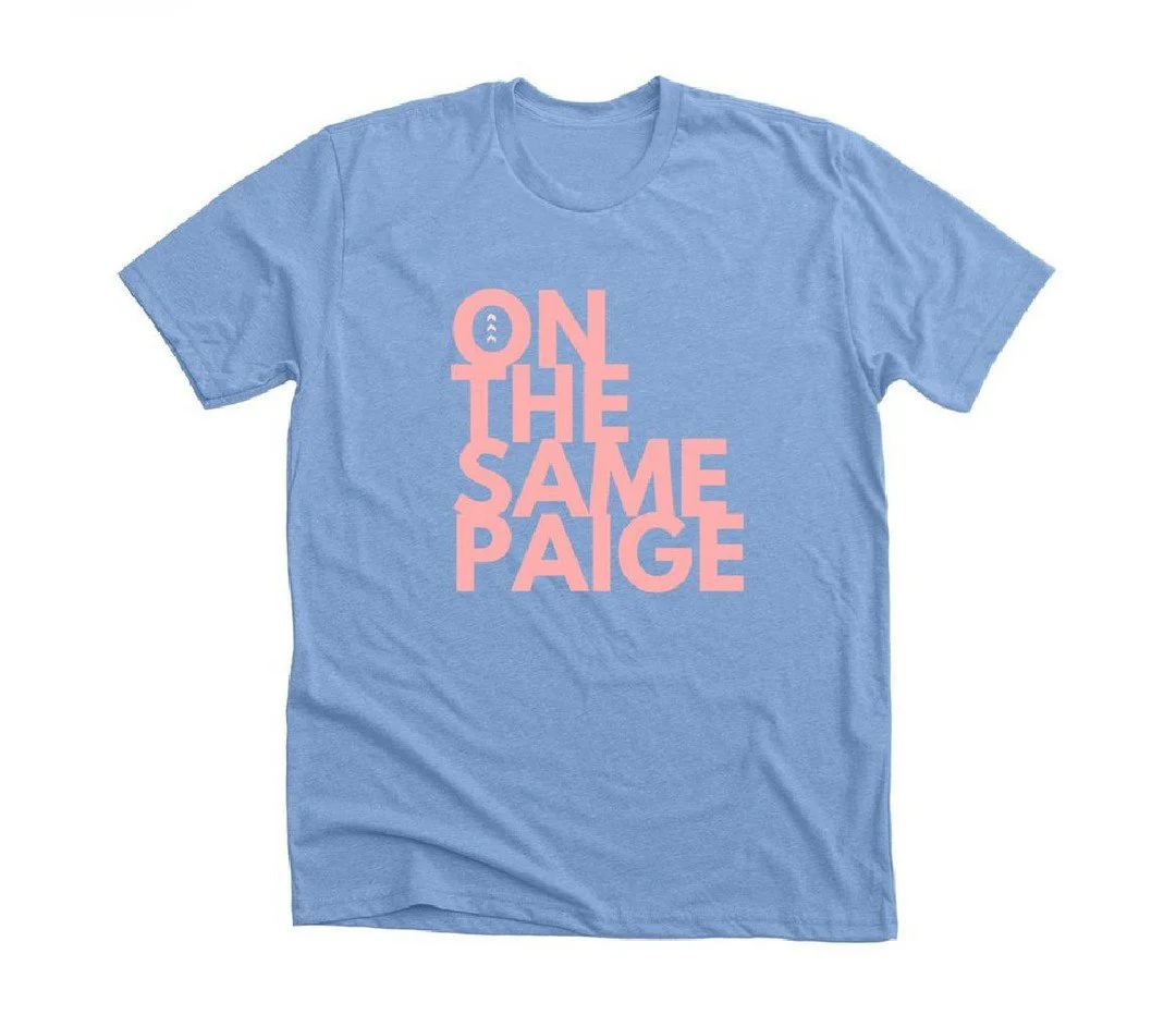 Everyone is invited to join the Lewis family at the Buddy Walk, a fundraiser for Down Syndrome Association of Central Texas, on October 19! 

If you want to order a shirt to wear at the walk or to support DSACT and Paige&rsquo;s team, the deadline to