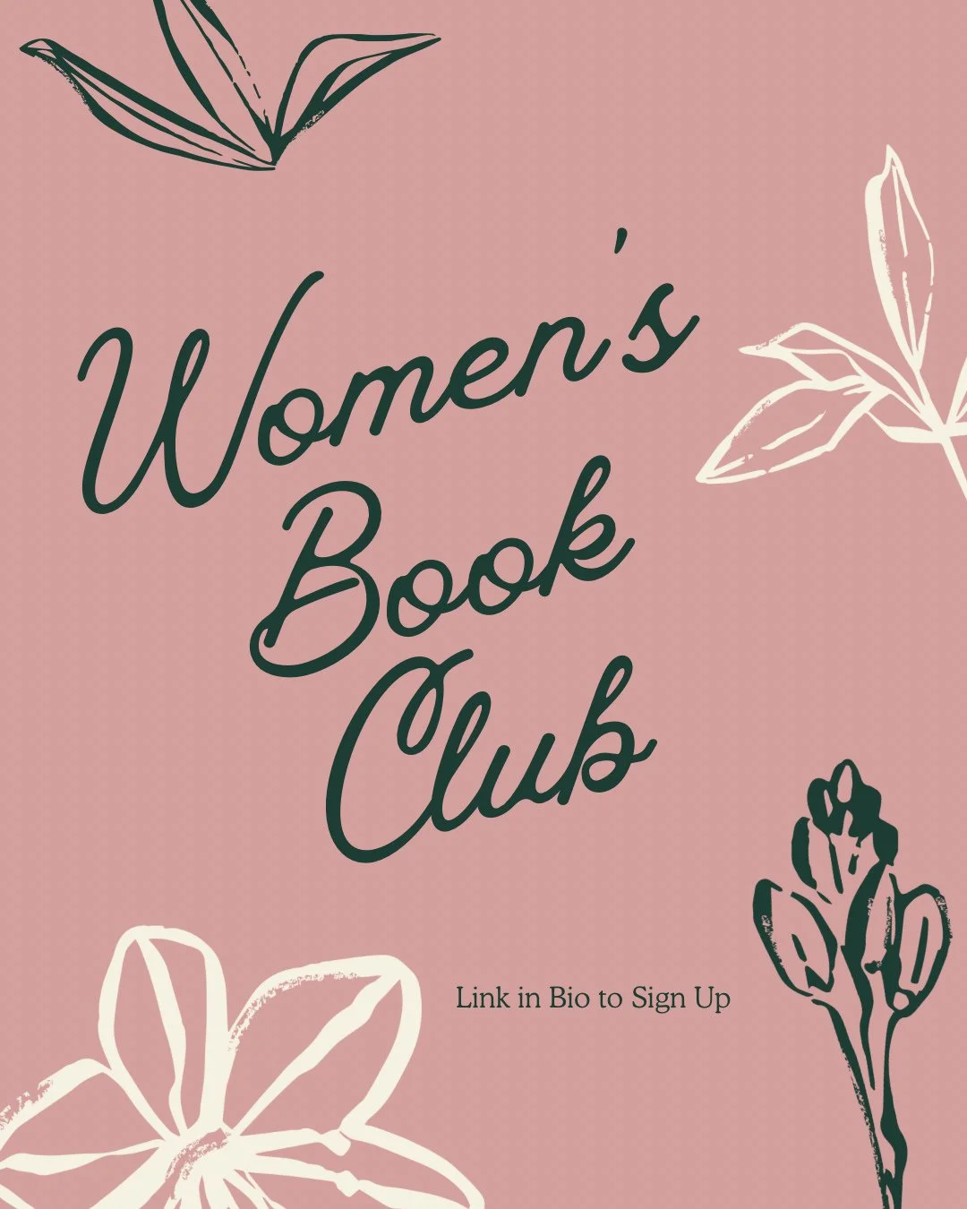 Women&rsquo;s Book Club is coming up soon! We&rsquo;re meeting on the 15th at Vintage Wine &amp; Books for good conversation, connection, and community. We are reading a book this month but don't worry if you didn't read or didn't finish! You're stil