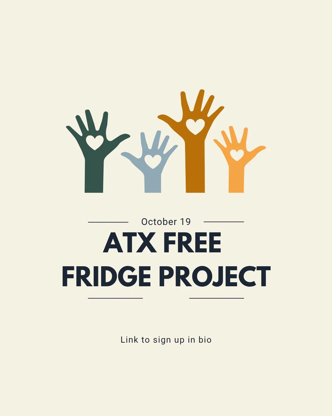 Tomorrow at 9:30am before service, join us to make meals for the ATX Free Fridge Project. There are lots of ways you can help: bring ingredients, supplies, or even just your hands to help prep&mdash;everyone, including kids, is welcome.⁠
⁠
Sign up at