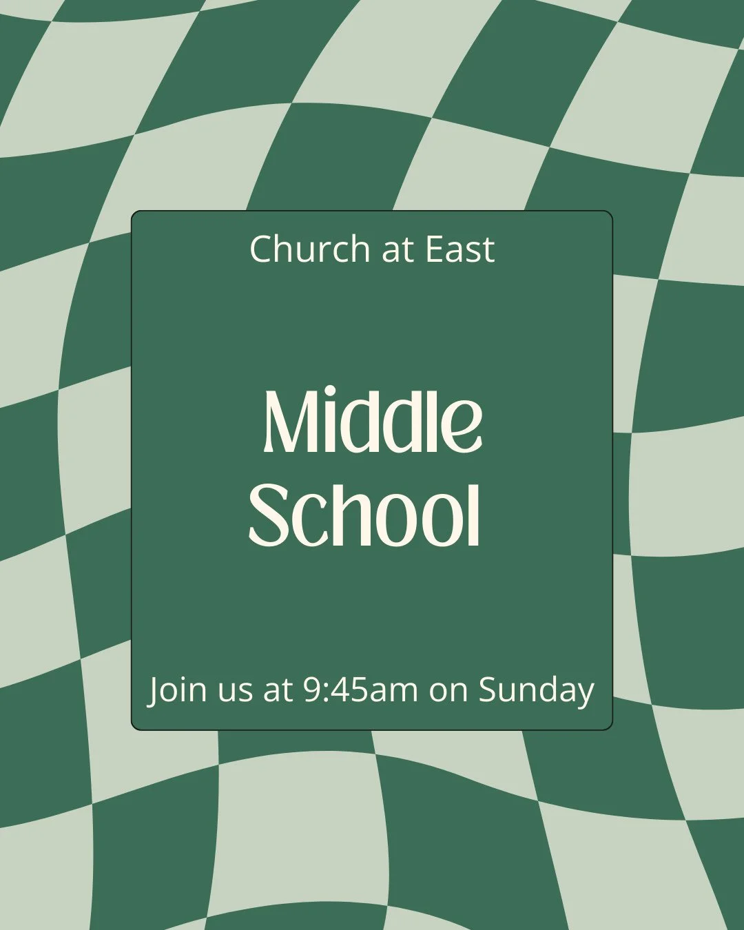 Middle School Class meets tomorrow at 9:45am at Cherrywood Center. All students in 6th-8th grade are invited!