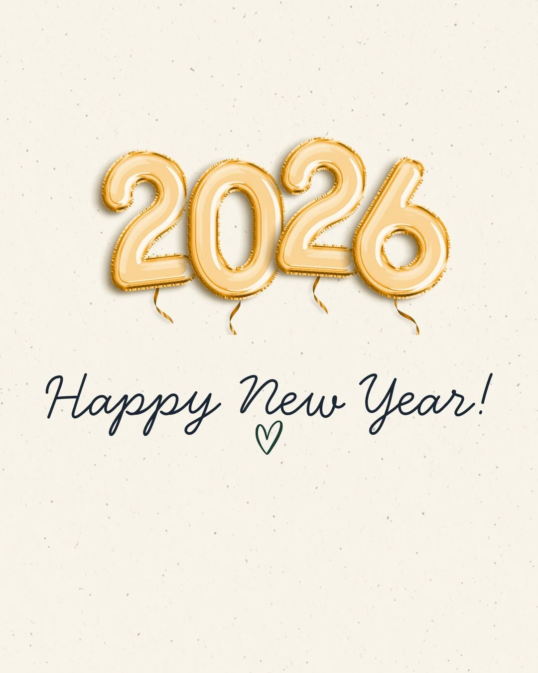 Happy New Year! We can't wait to spend this next year together!