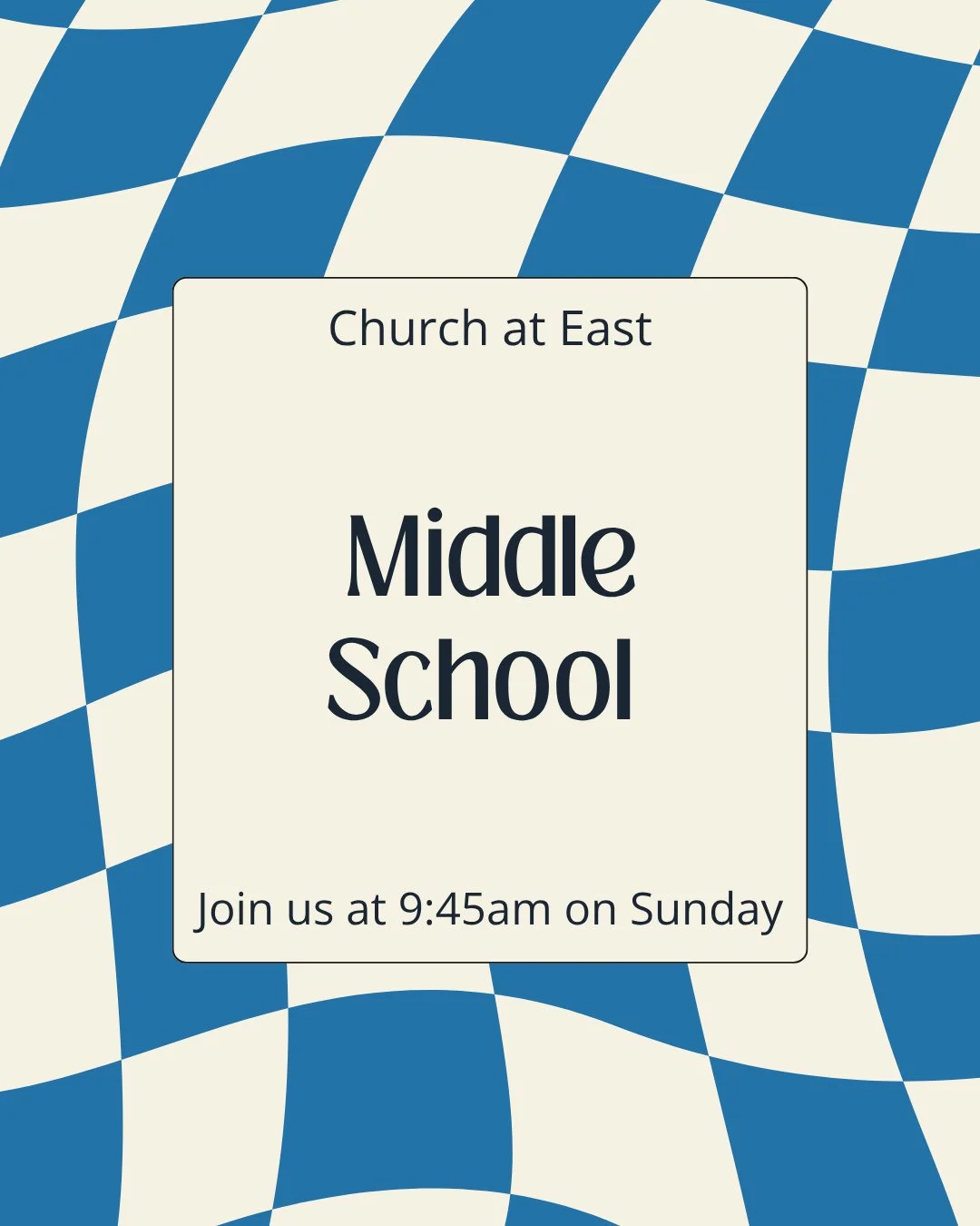 Middle School Class meets tomorrow at 9:45am at Cherrywood Center. All students in 6th-8th grade are invited!
