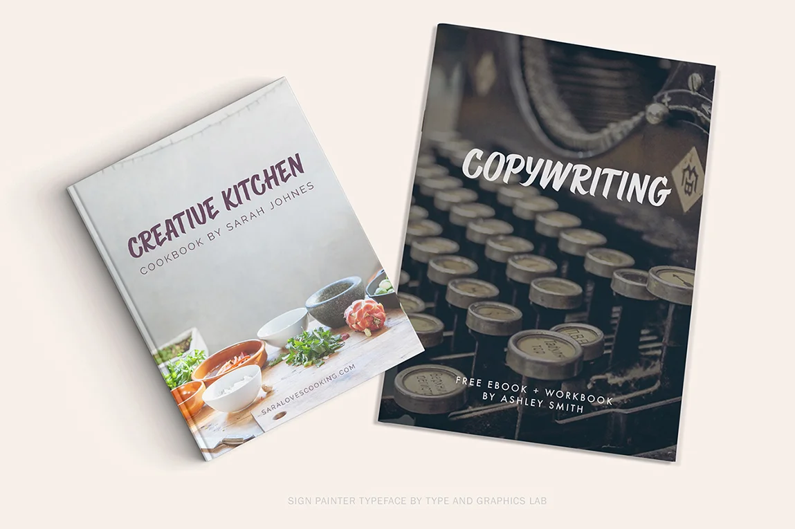 Sign Painter Typeface by Type and Graphics Lab | typeandgraphicslab.com