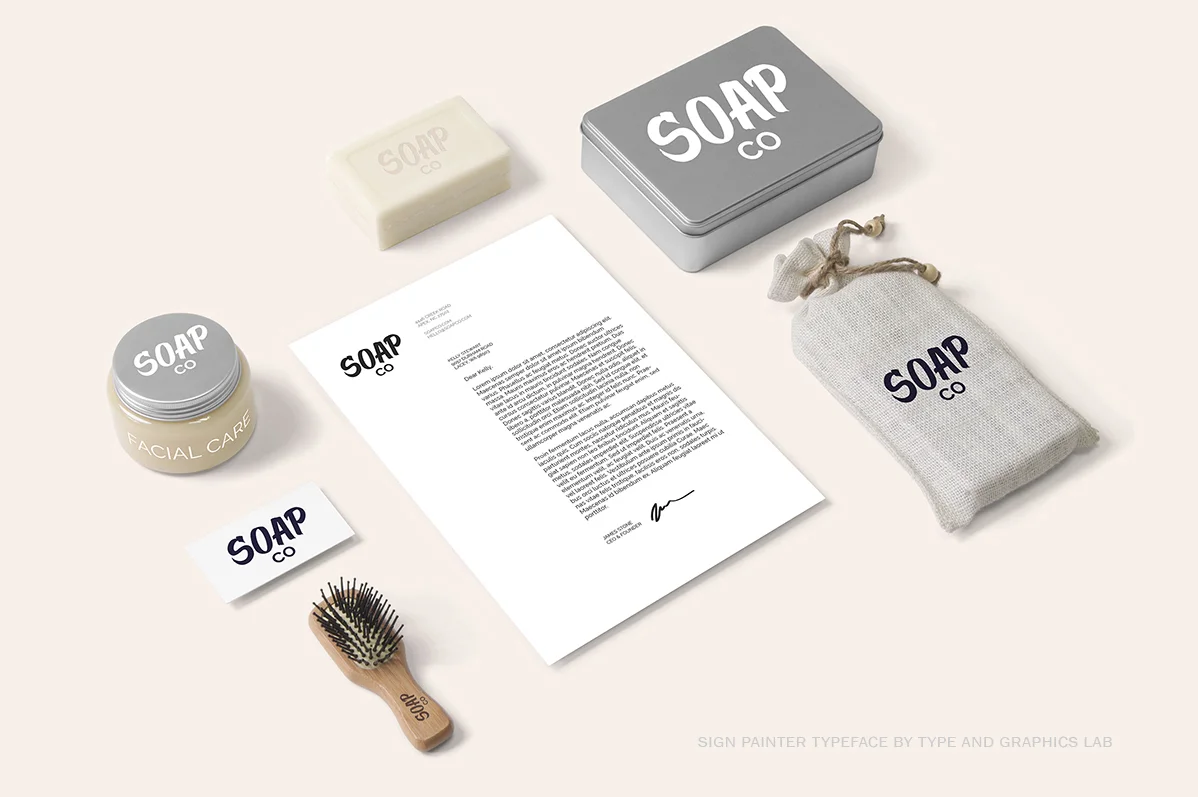 Sign Painter Typeface by Type and Graphics Lab | typeandgraphicslab.com