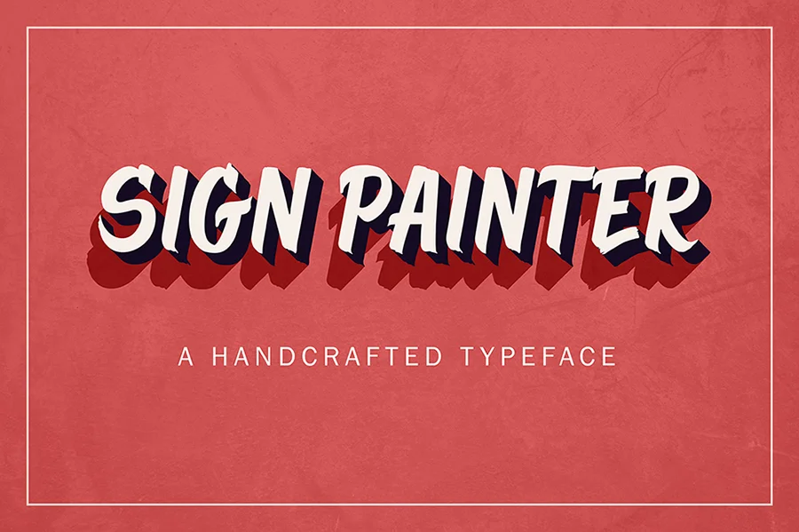 Sign Painter Typeface