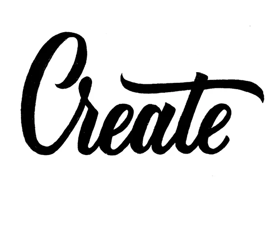Create | 100 Days of Lettering by Type and Graphics Lab | typeandgraphicslab.com