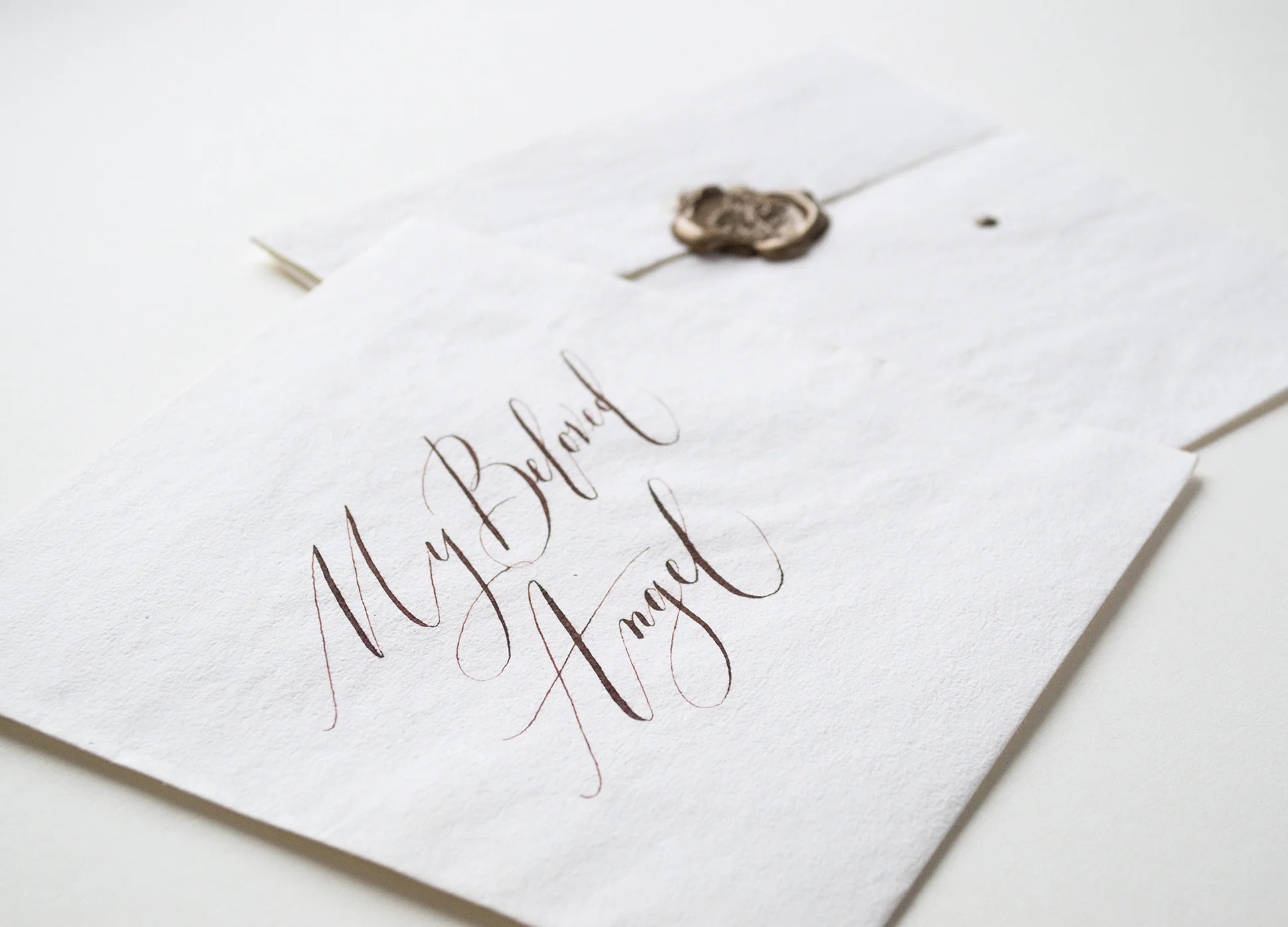 Envelope calligraphy by Type and Graphics Lab typeandgraphicslab.com