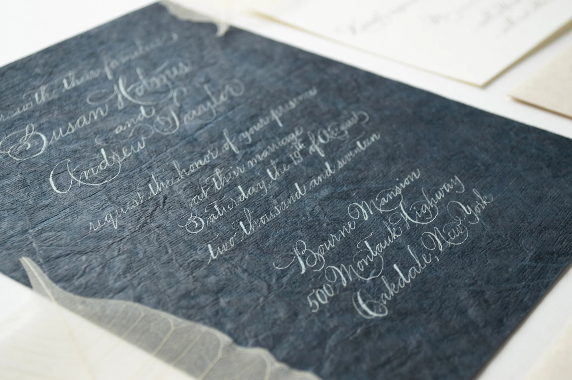 Wedding Collection | Calligraphy & photos by Type and Graphics Lab typeandgraphicslab.com