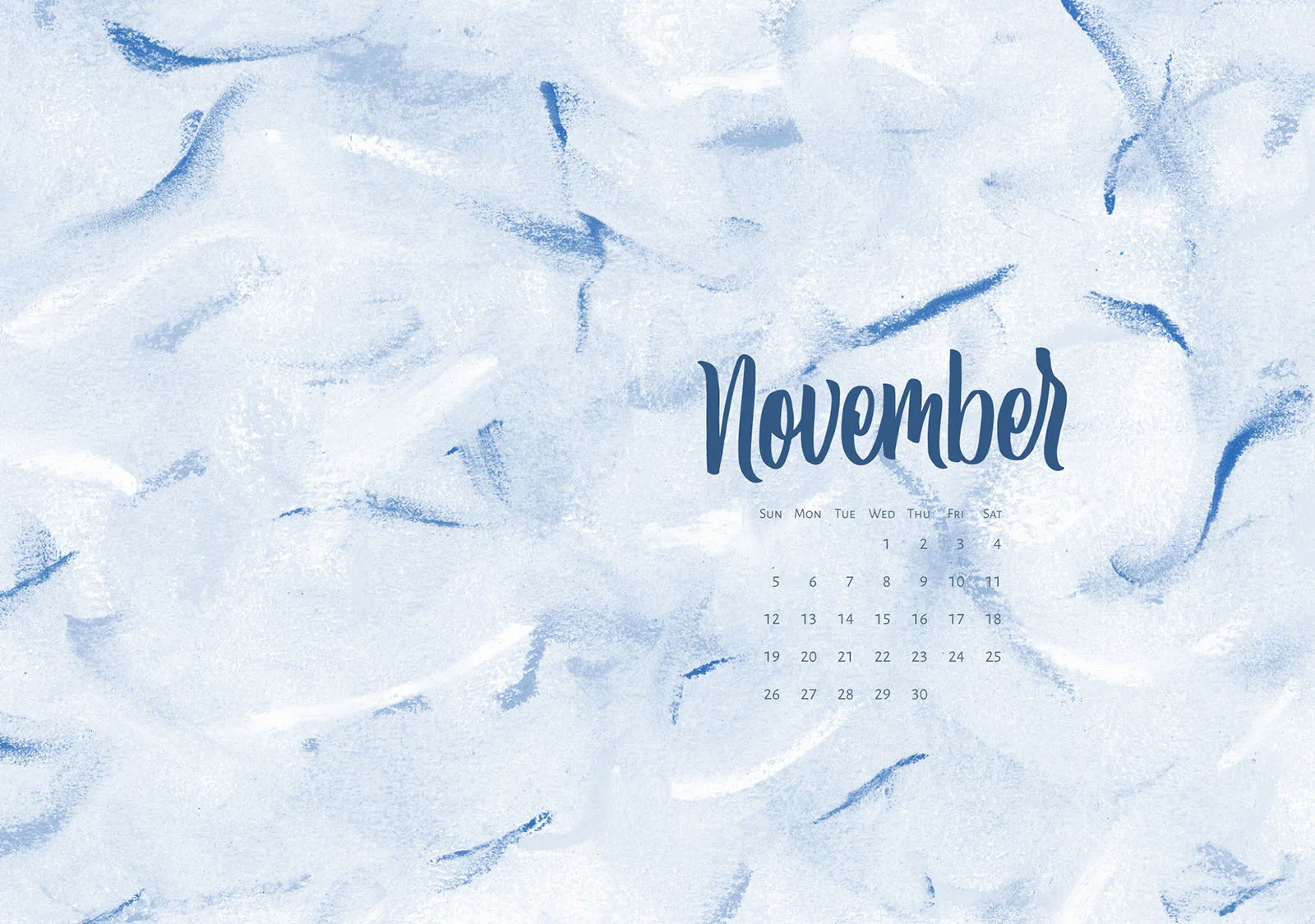 Free Calendar: November 2017