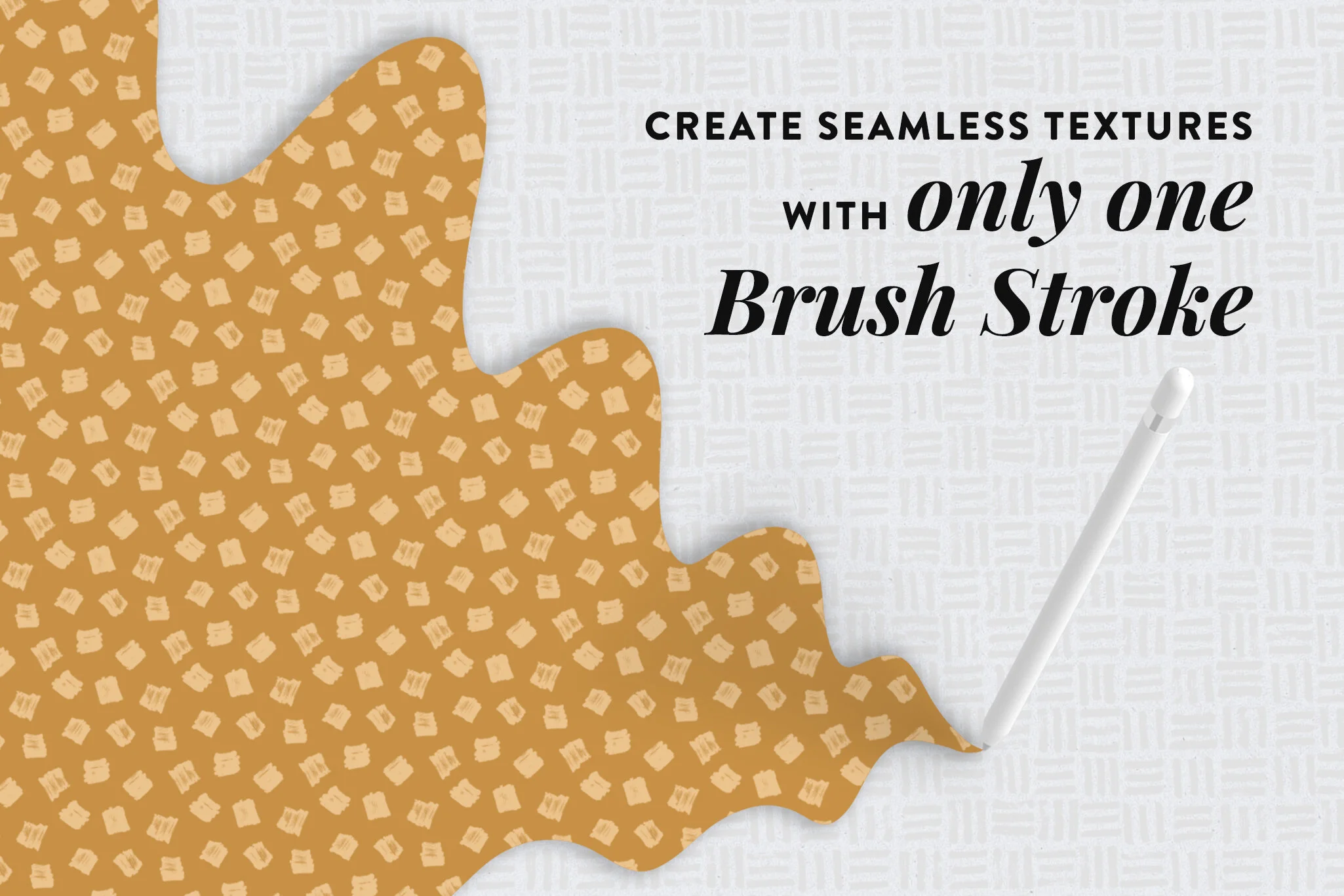 Repeat Pattern Brushes for Procreate by Type and Graphics Lab. Download here: https://crmrkt.com/JpVRmM