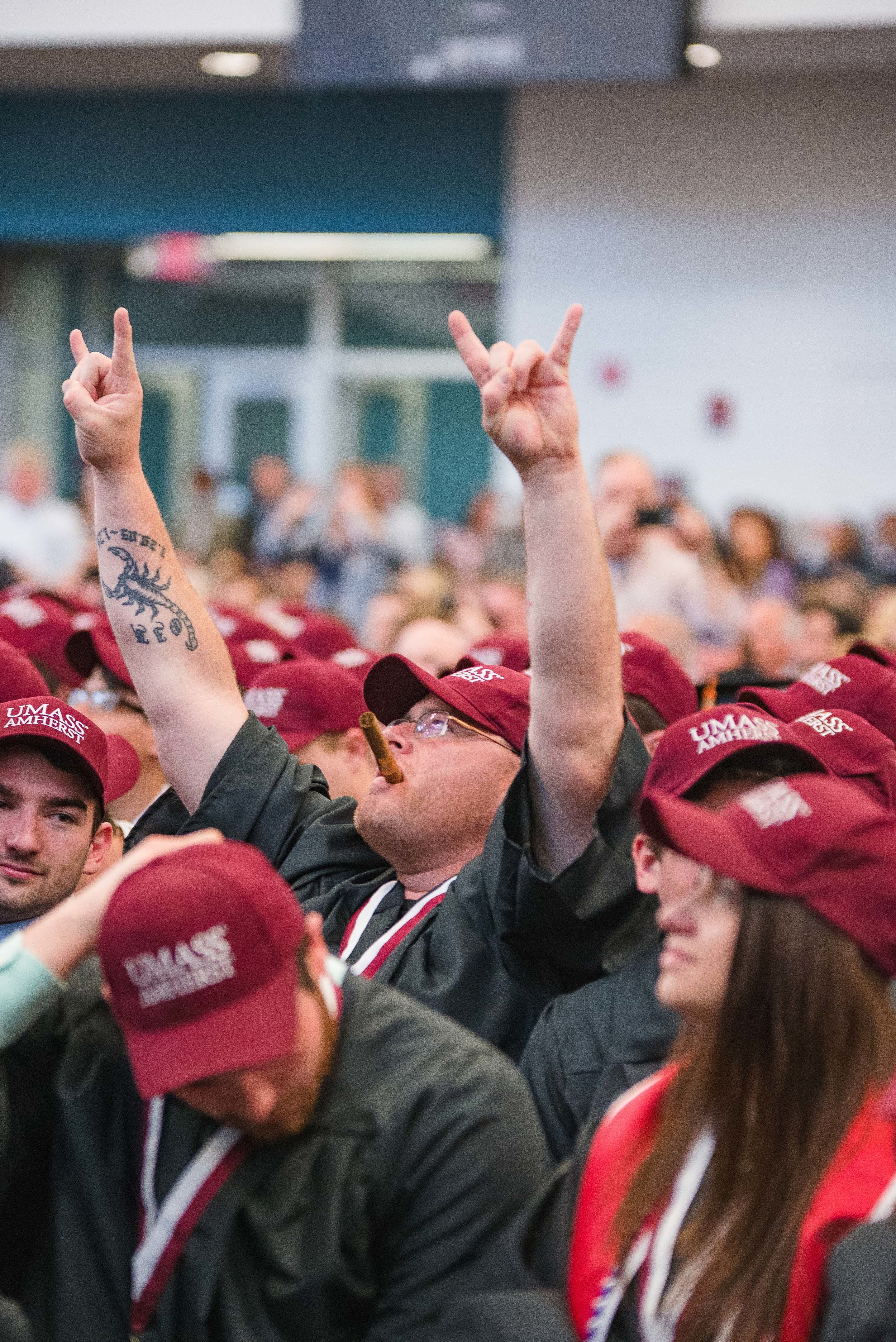  UMass Amherst College of Engineering Senior Recognition Ceremony
(Photo by Judith Gibson-Okunieff) 