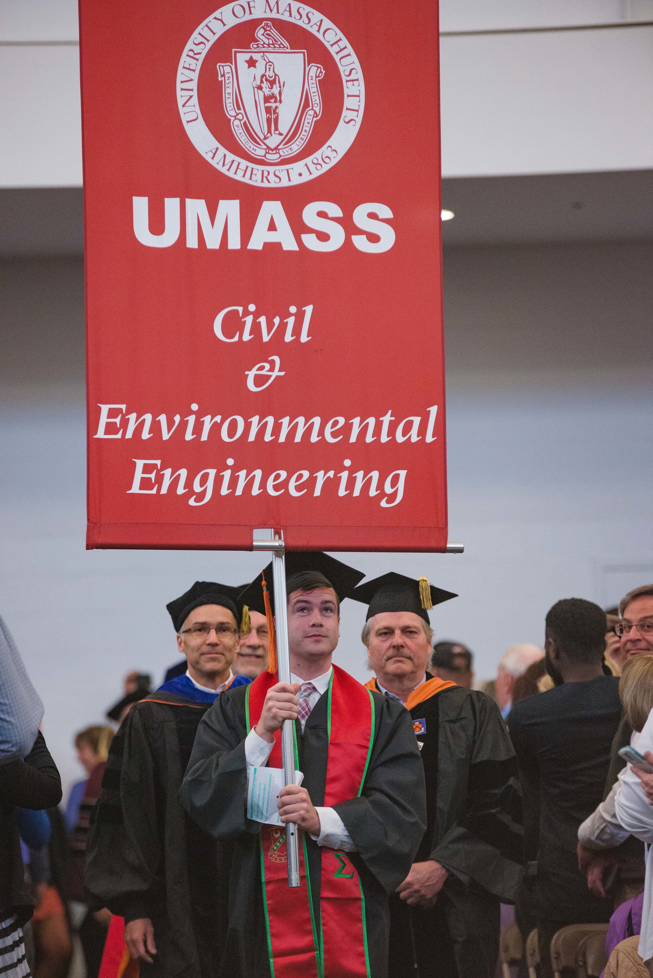  UMass Amherst College of Engineering Senior Recognition Ceremony
(Photo by Judith Gibson-Okunieff) 