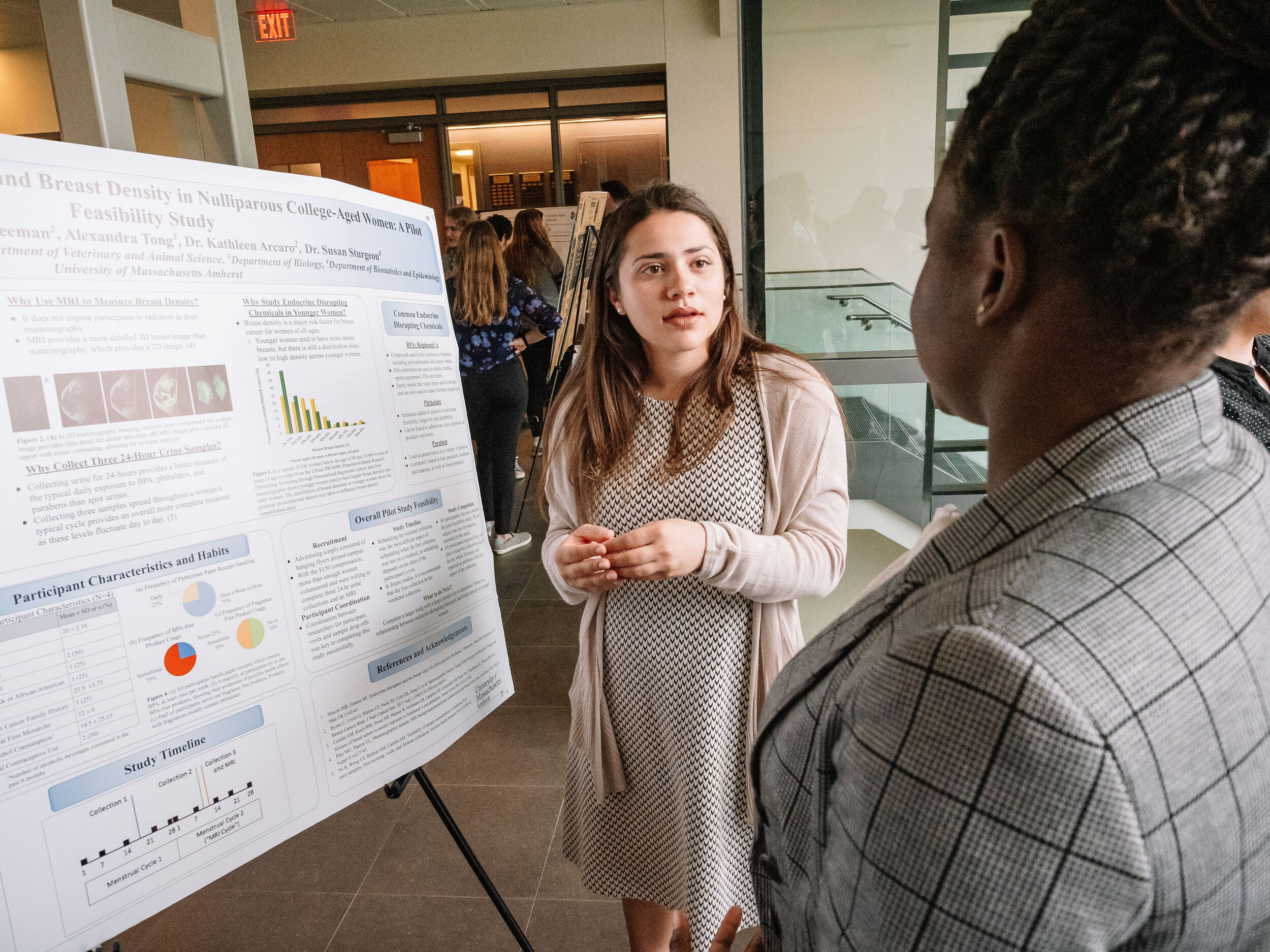  UMass Veterinary & Animal Sciences held Science Day in the Integrated Sciences Building on Thursday, May 2, 2019. (Photo by Judith Gibson-Okunieff) 