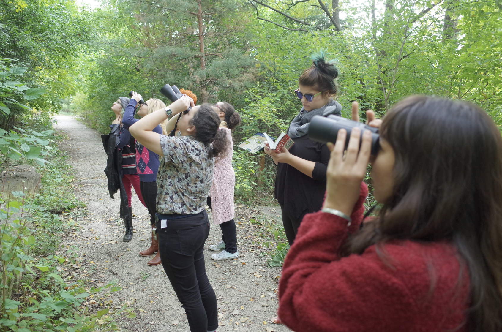Bird Watching with Lawrence University Students