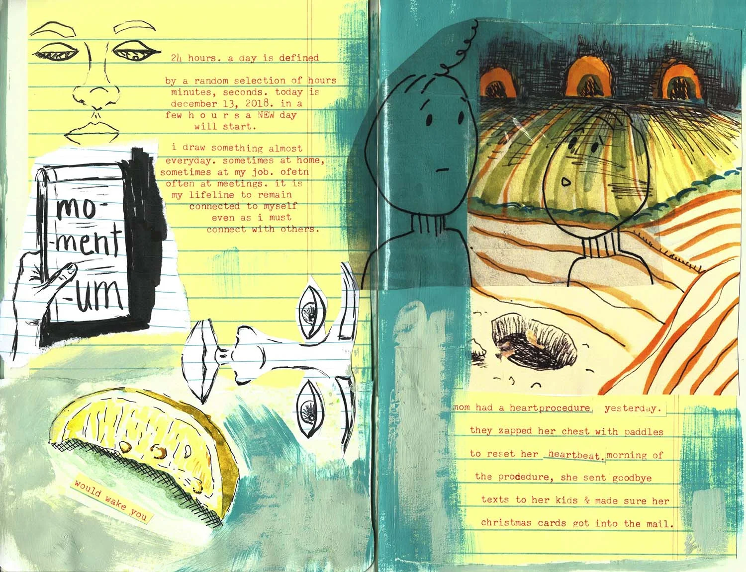 Simmons_24 Hour Zine_Issue Two_Pages One and Two.jpg