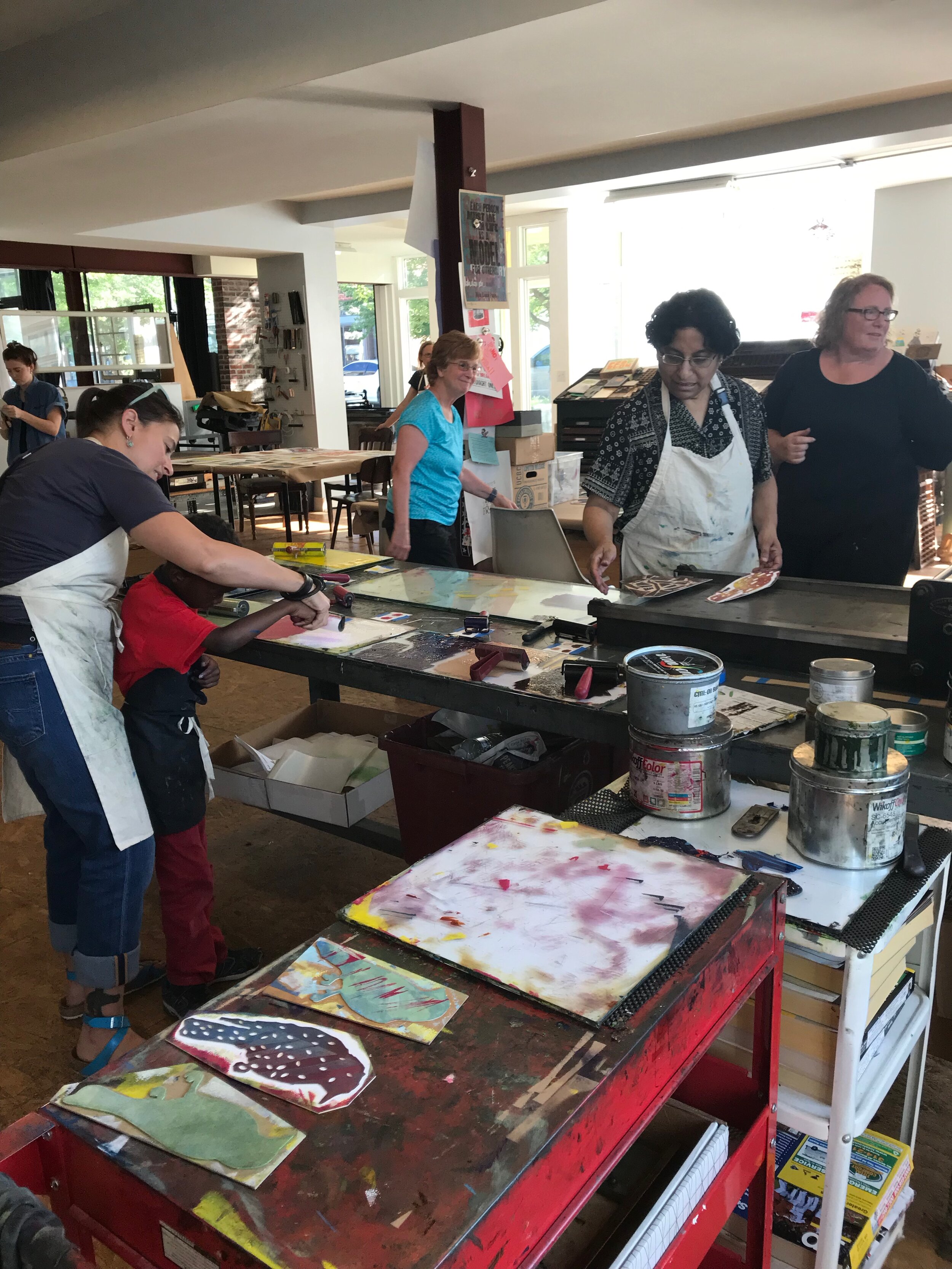 FLOCK at Central Print, St. Louis, MO August 2019