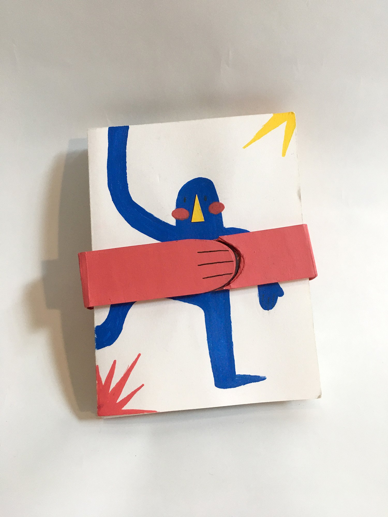 Amelia Haig The More We Get Together, 2021 Cardstock and paint pens