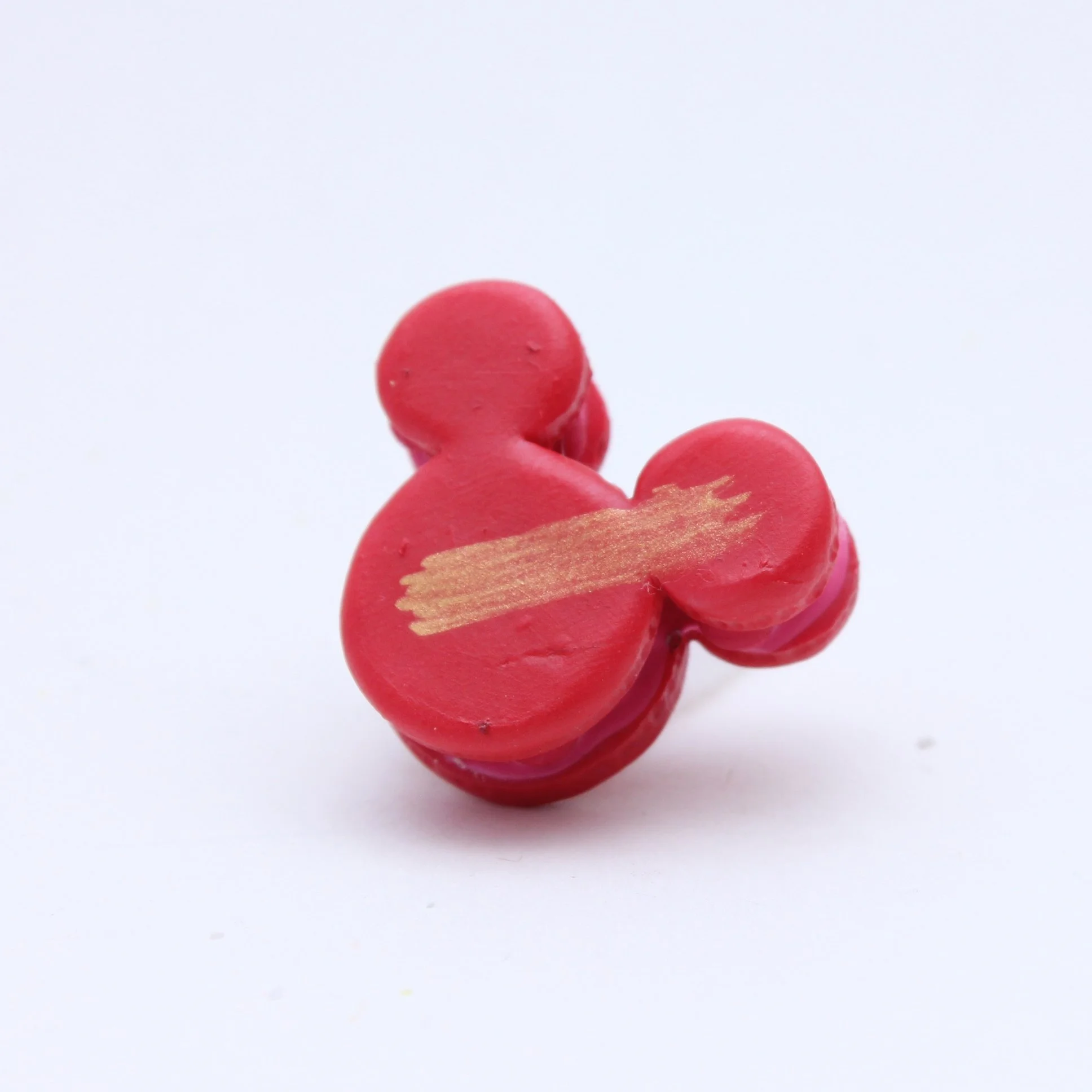 Raspberry Rose Mickey Macaron.JPG