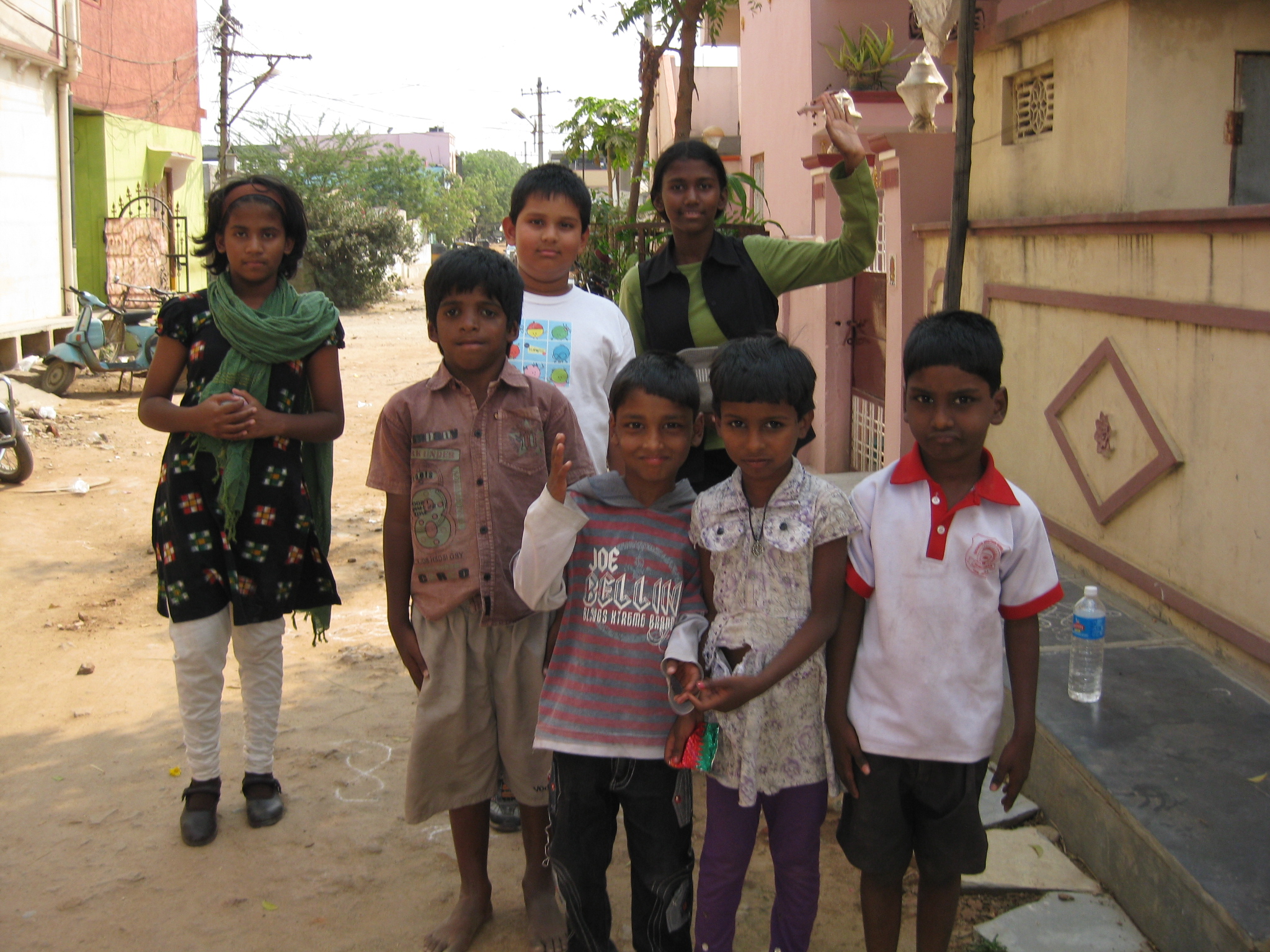 Children Clarks trip India.JPG