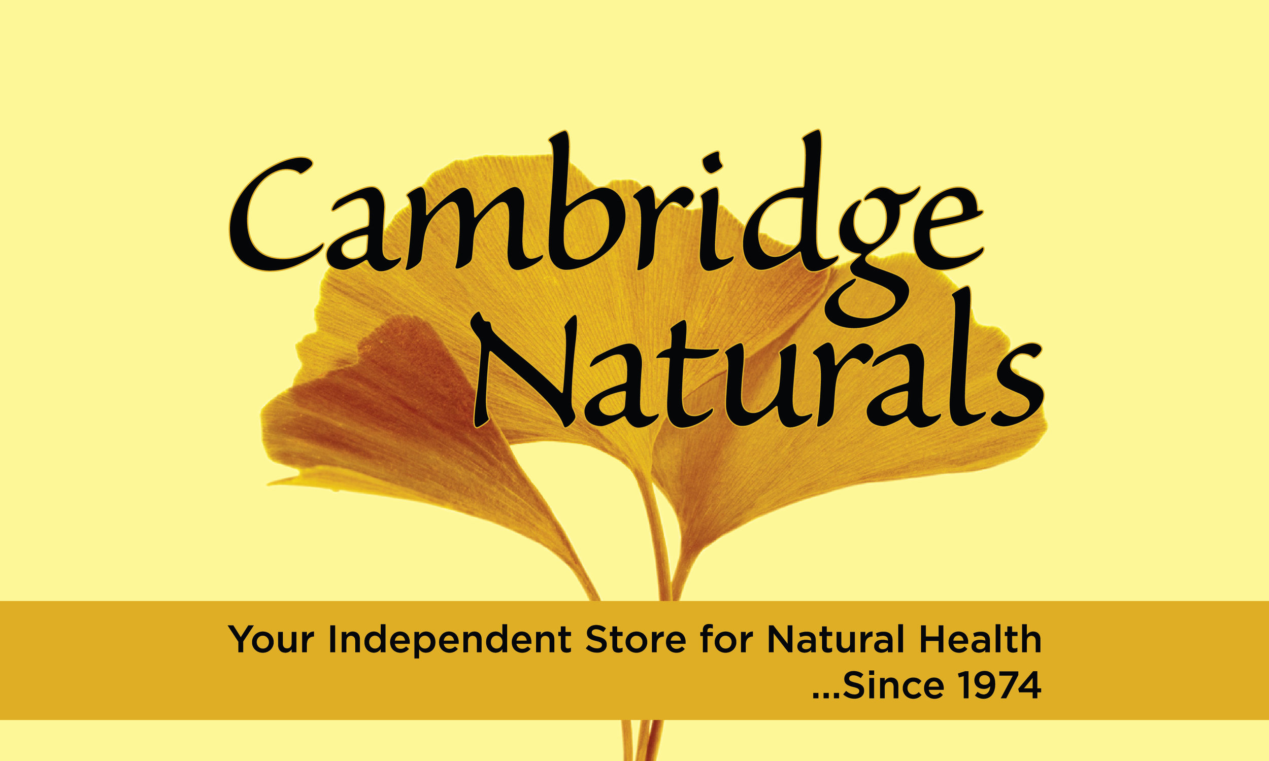 Cambridge Naturals Gift Card — Cambridge Naturals