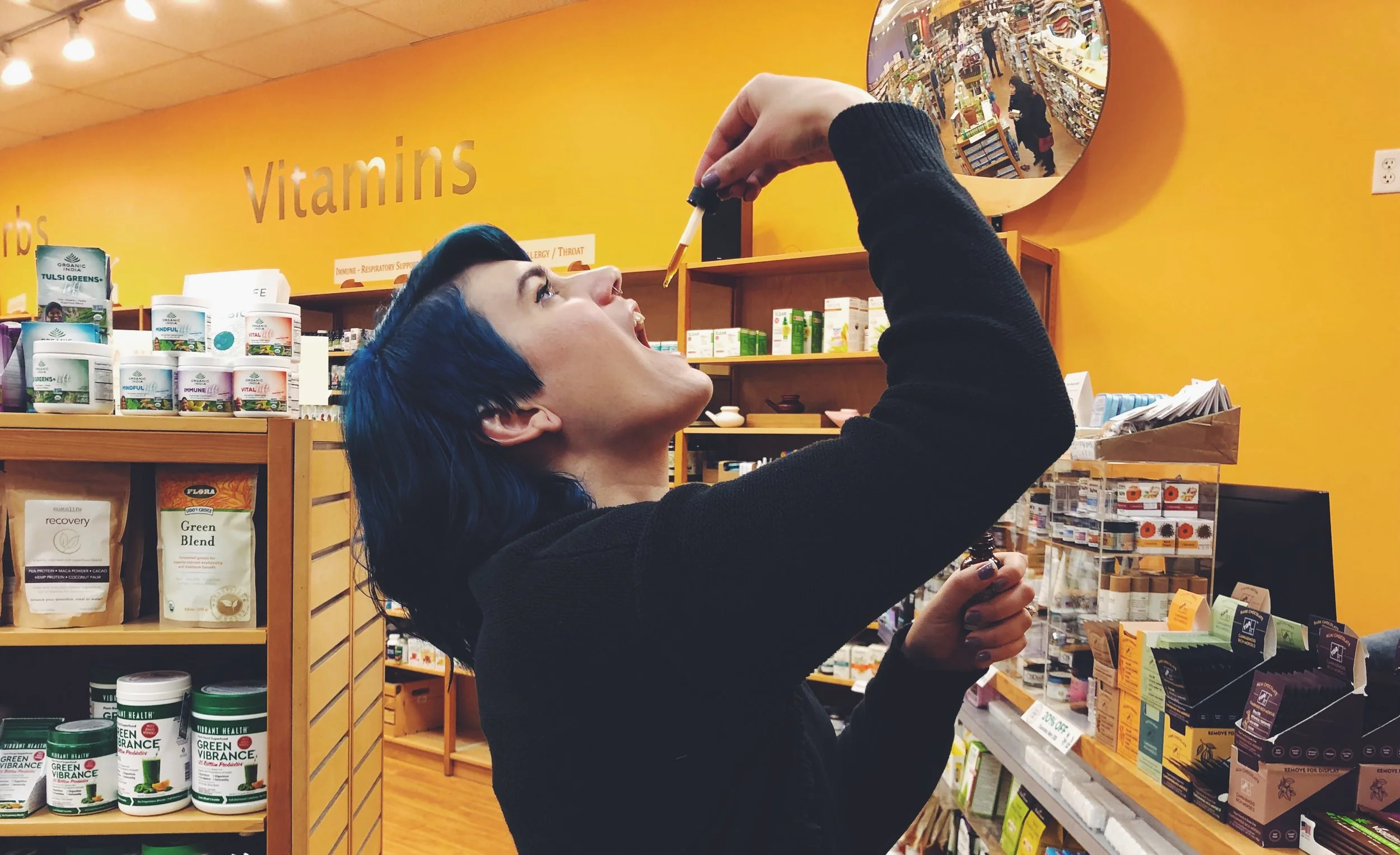 When you take your kava tincture, make sure to look fierce.