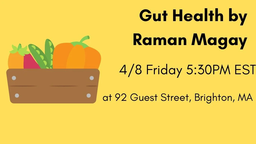 Gut Health by Raman Magay at Boston Landing!