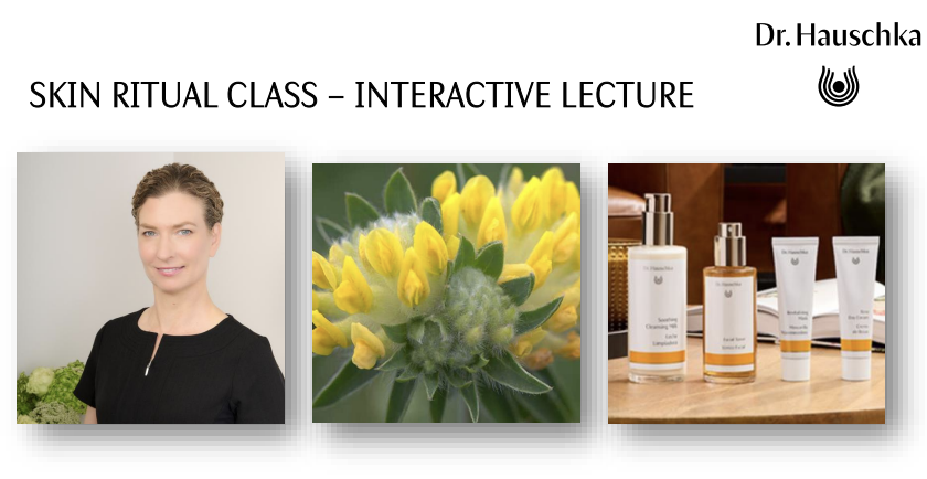 Postponed: Skin Ritual Class with Dr. Hauschka