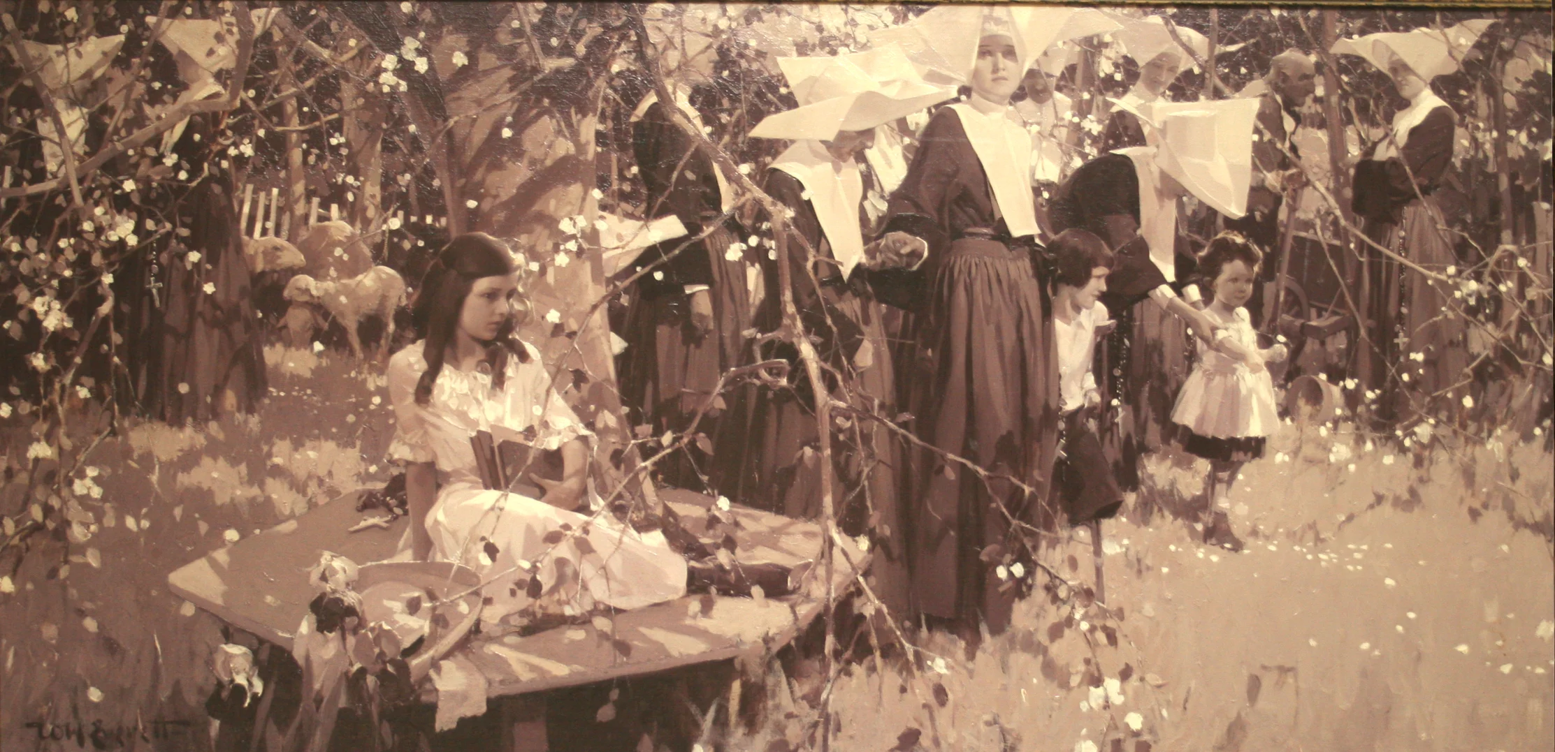 Children with the Nuns