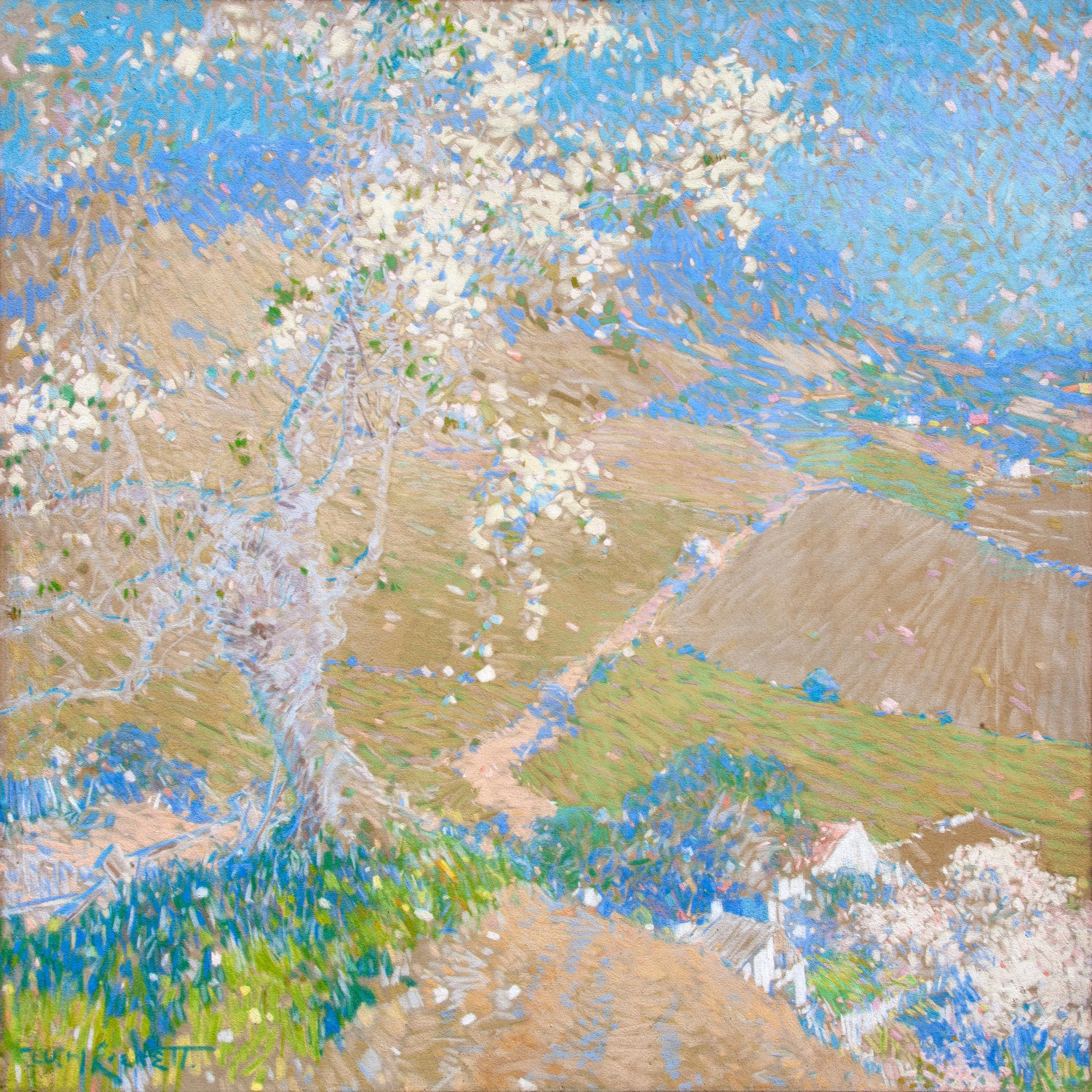 Blossoms on a Country Lane