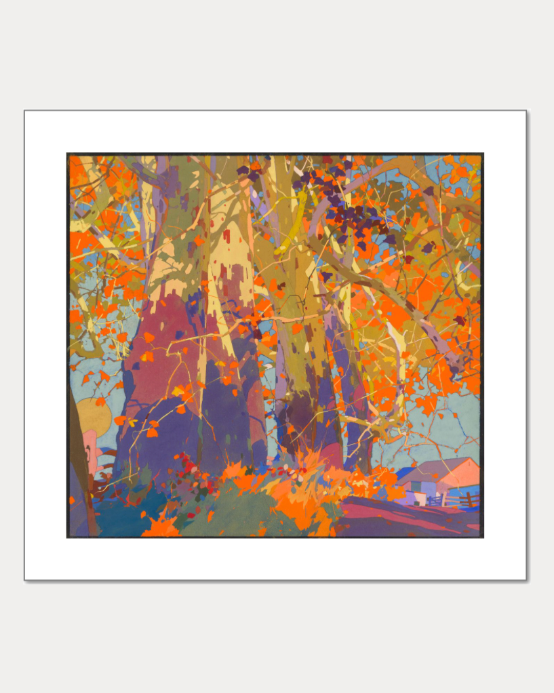 The Sycamores – 5" x 4.61"