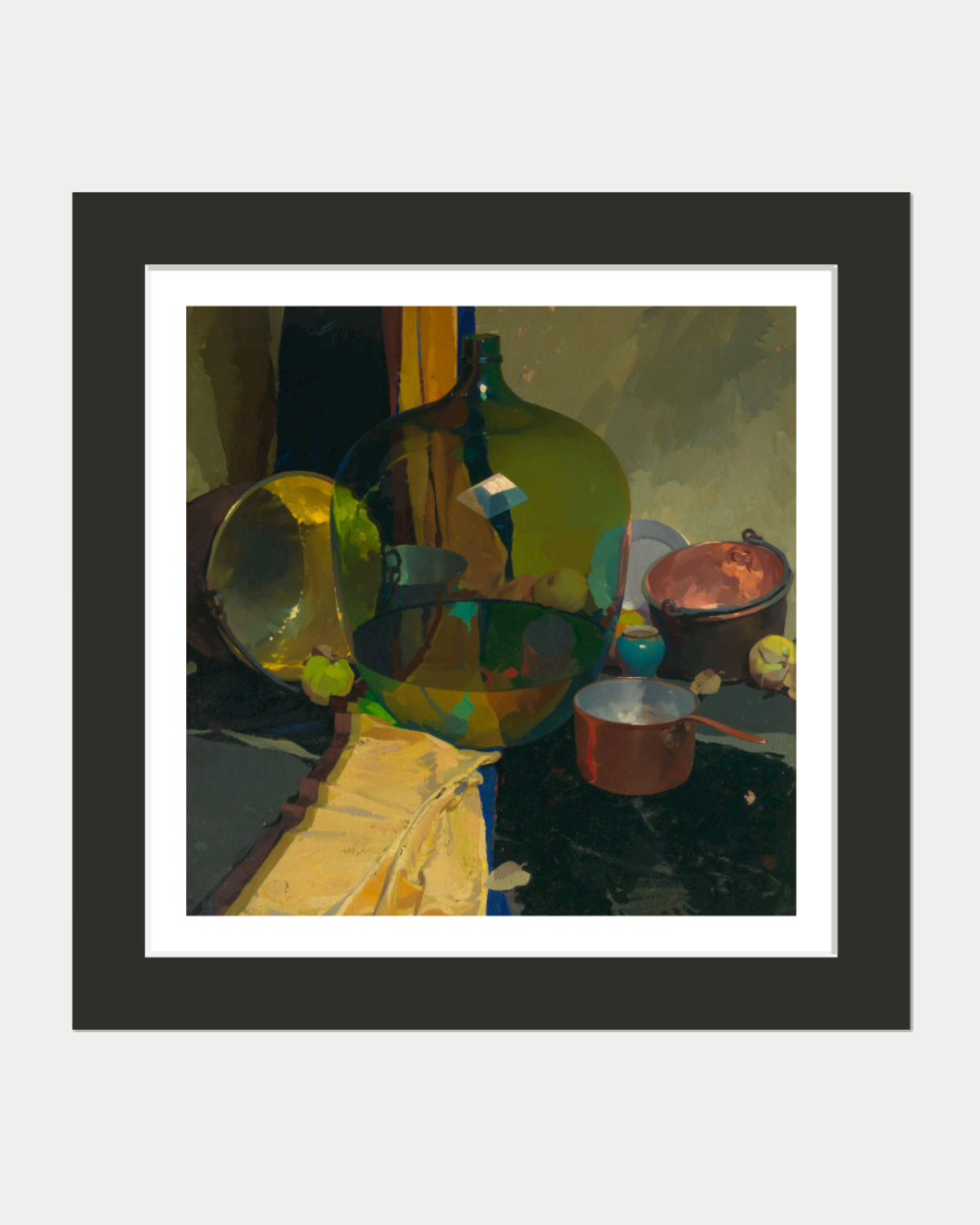 Still Life with Water Jug, 8" x 8"