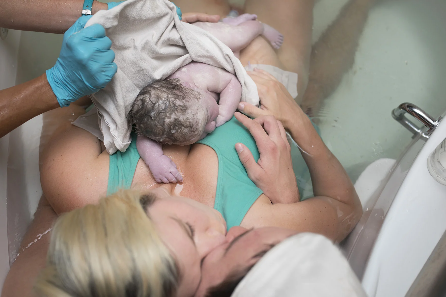 Denver Water Birth Photographer