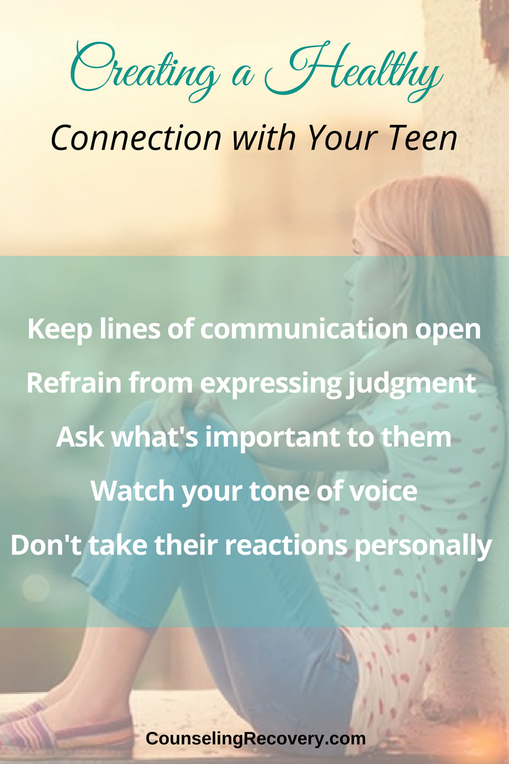 Connecting with your teen