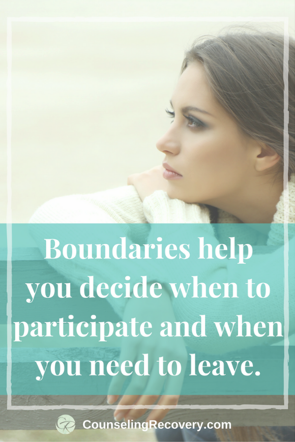 Why You Don't Set Boundaries in Relationships — Counseling Recovery ...