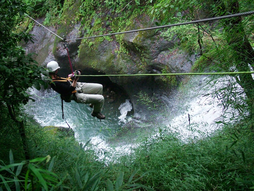 Miramar Waterfall rappel.jpg