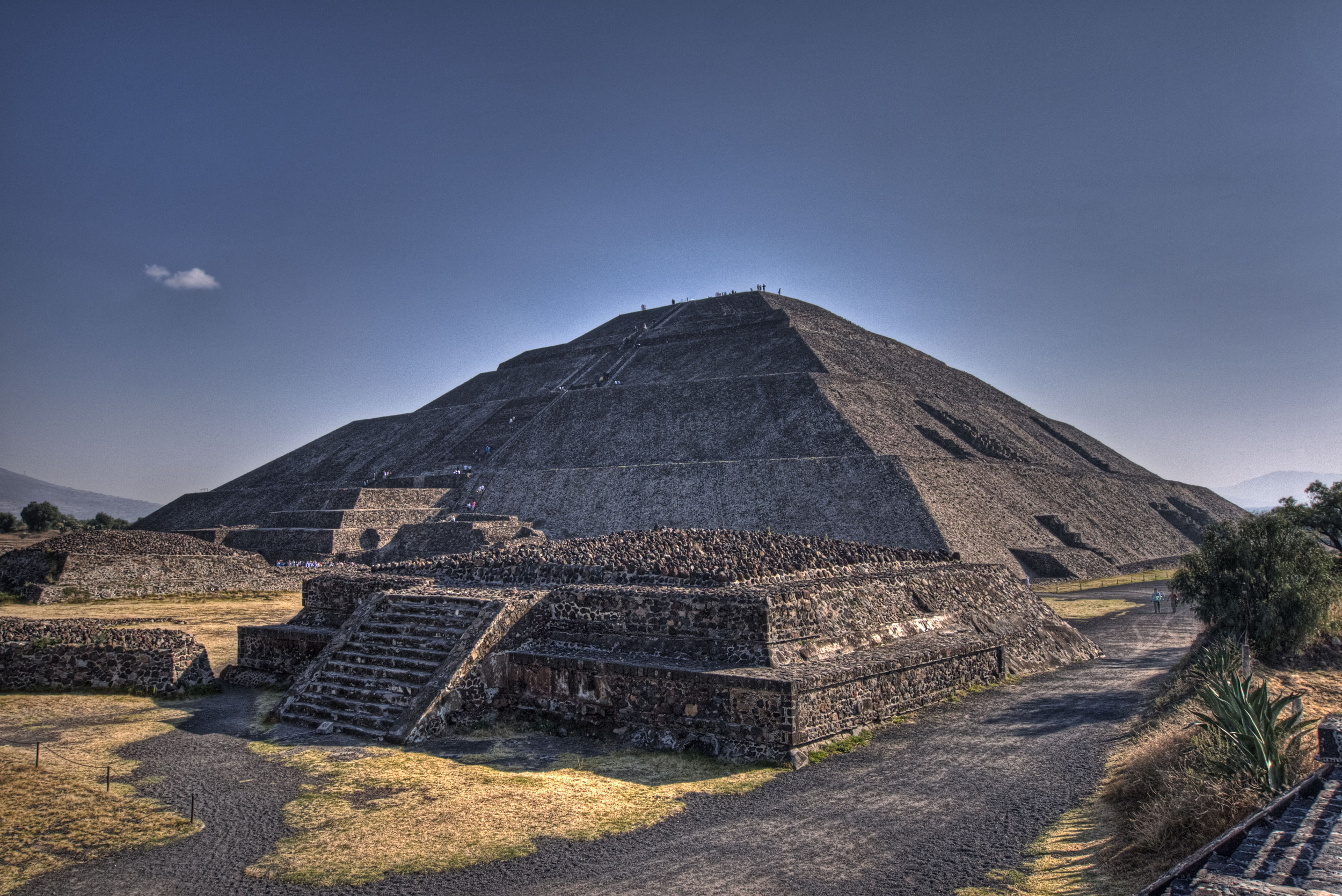 A pyramid, Latin American style.