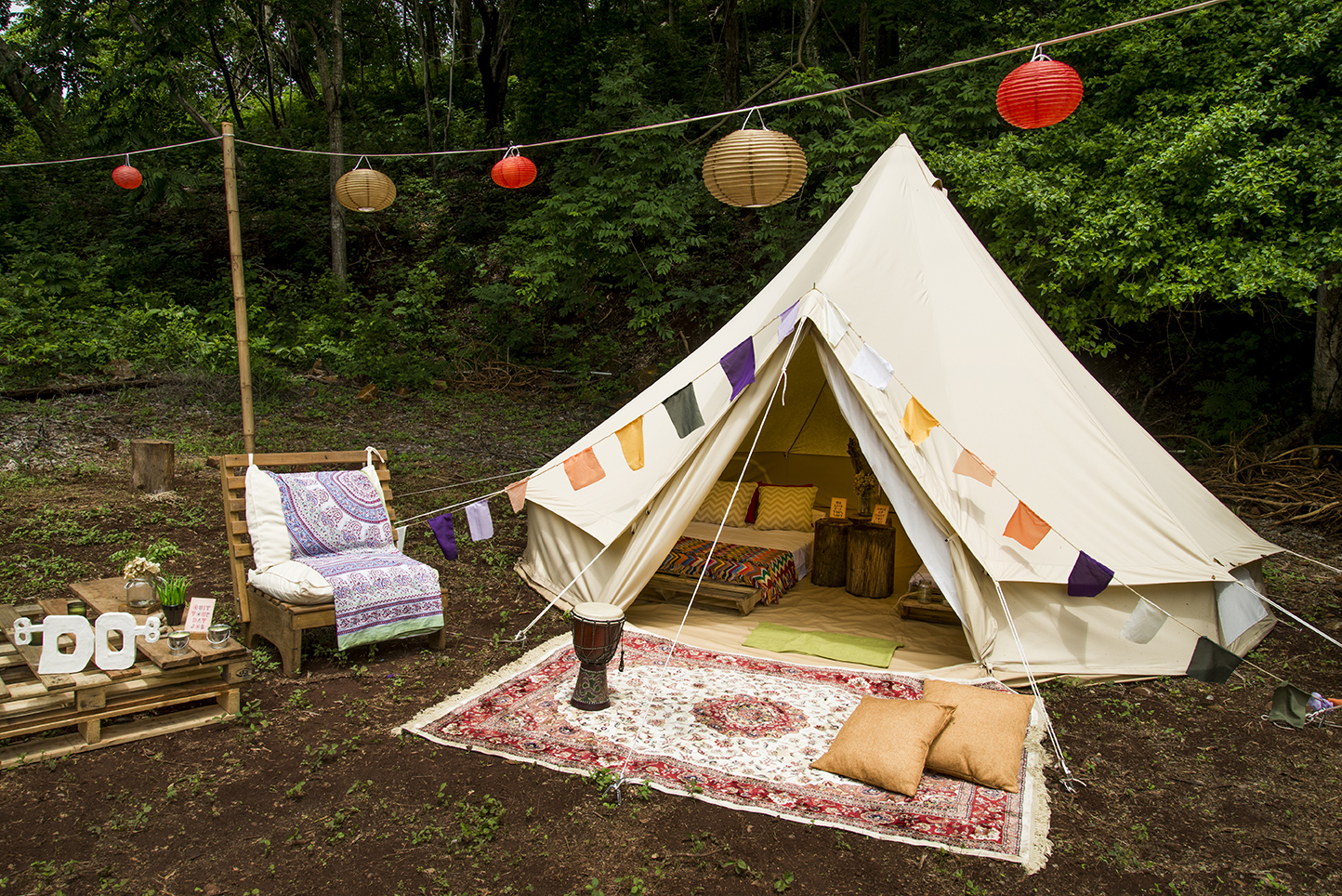 Glamping (Optional)