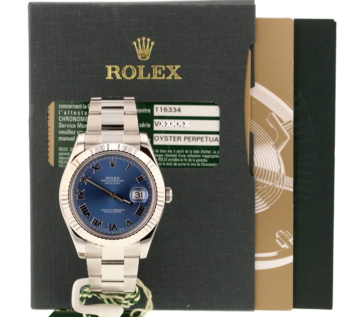Rolex watch with complete documentation. 