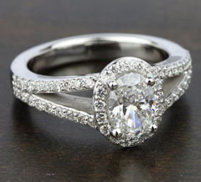 Oval cut